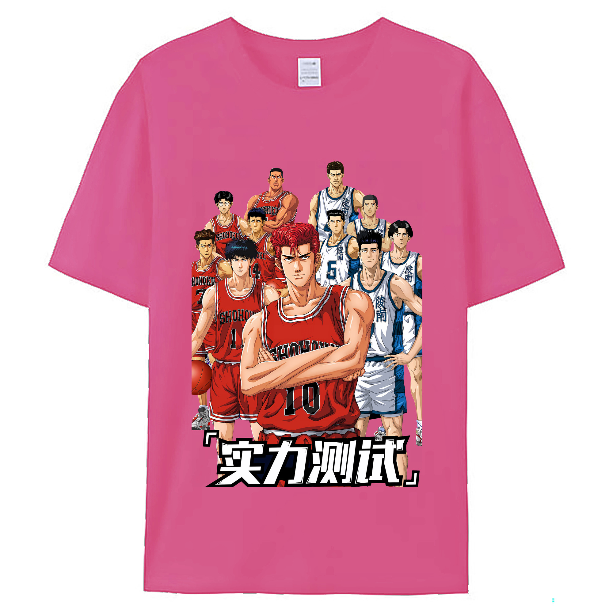 （画像用） SLAM DUNK／スラムダンク レディースカジュアルプリントTシャツ（綿100％）