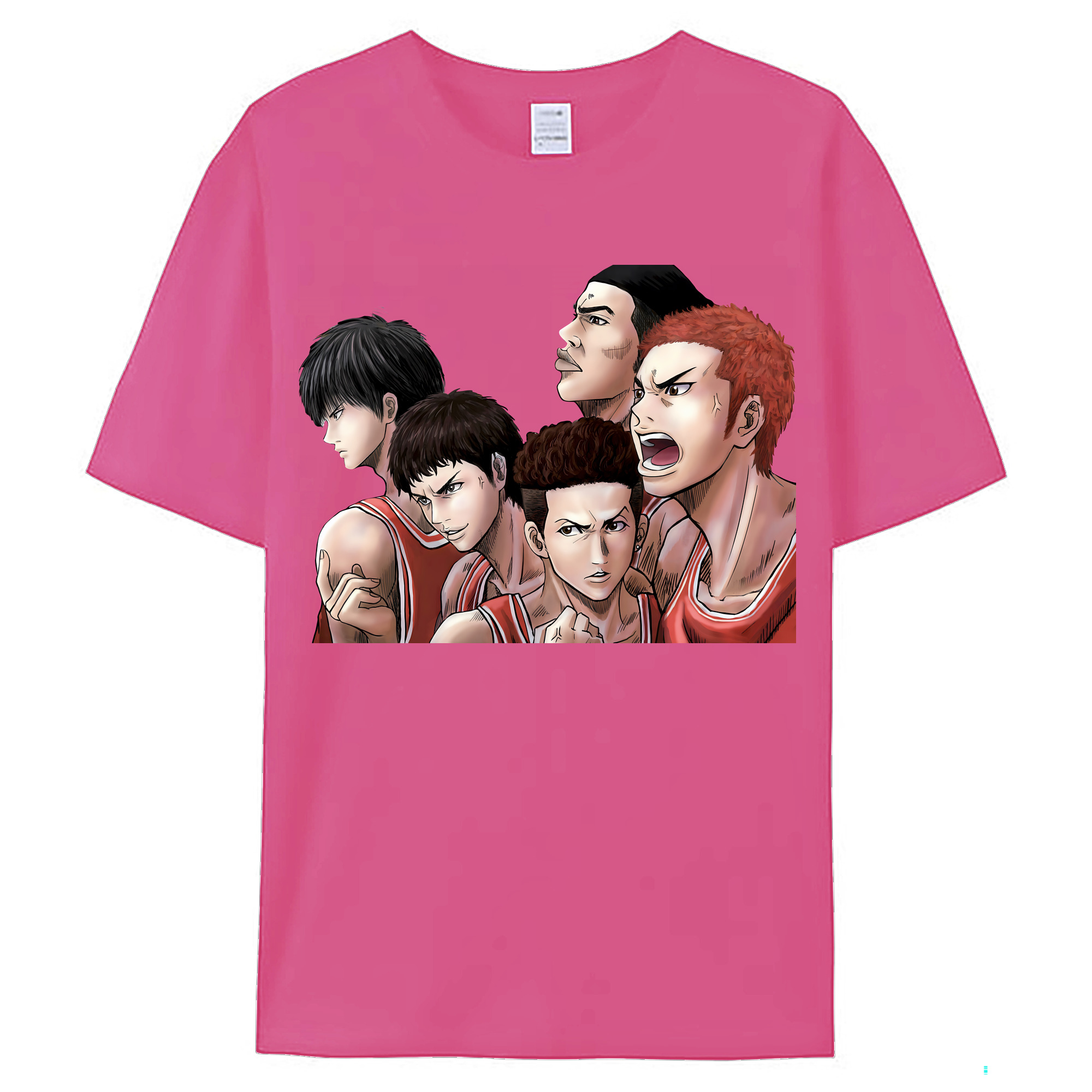 （画像用） SLAM DUNK／スラムダンク レディースカジュアルプリントTシャツ（綿100％）
