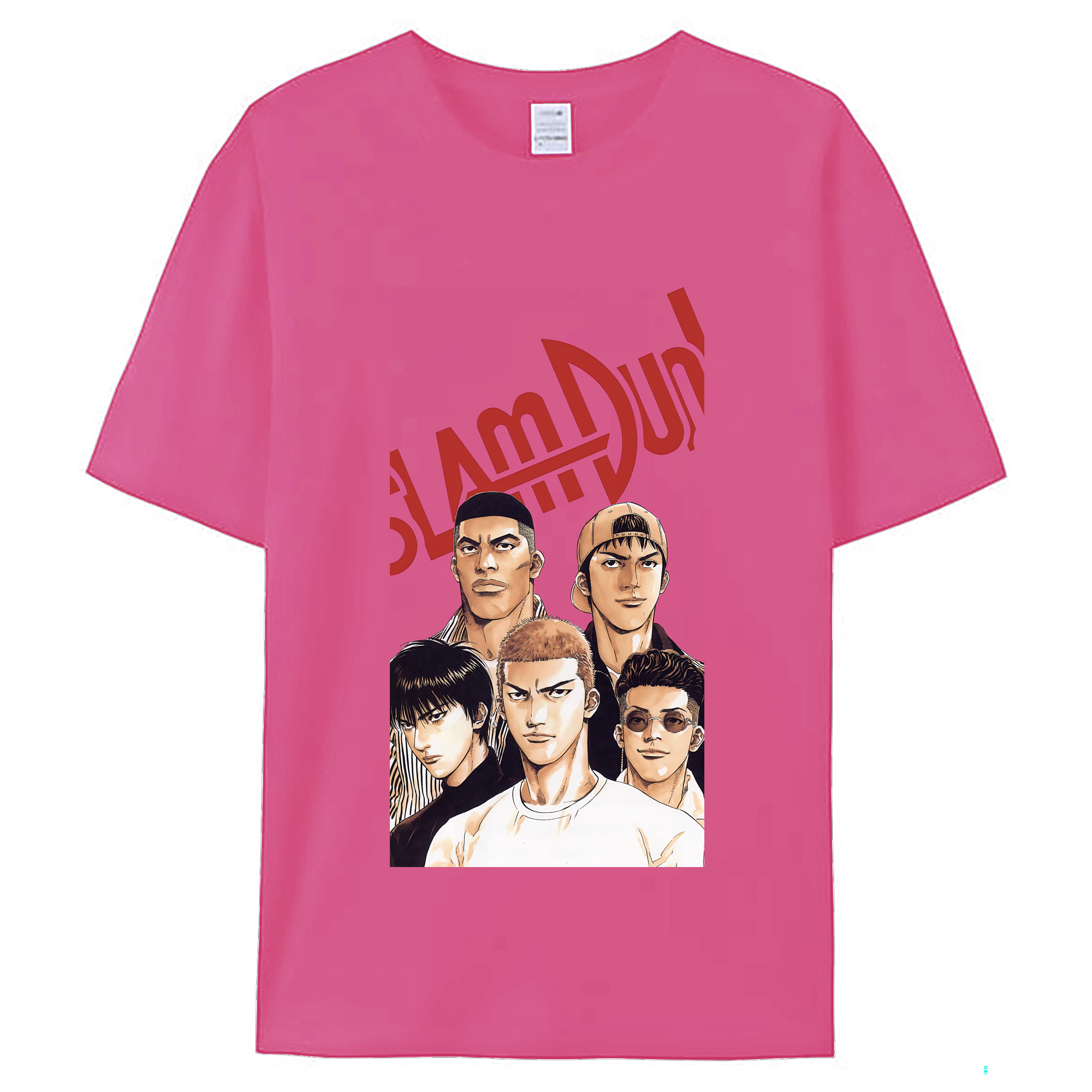 （画像用） SLAM DUNK／スラムダンク レディースカジュアルプリントTシャツ（綿100％）