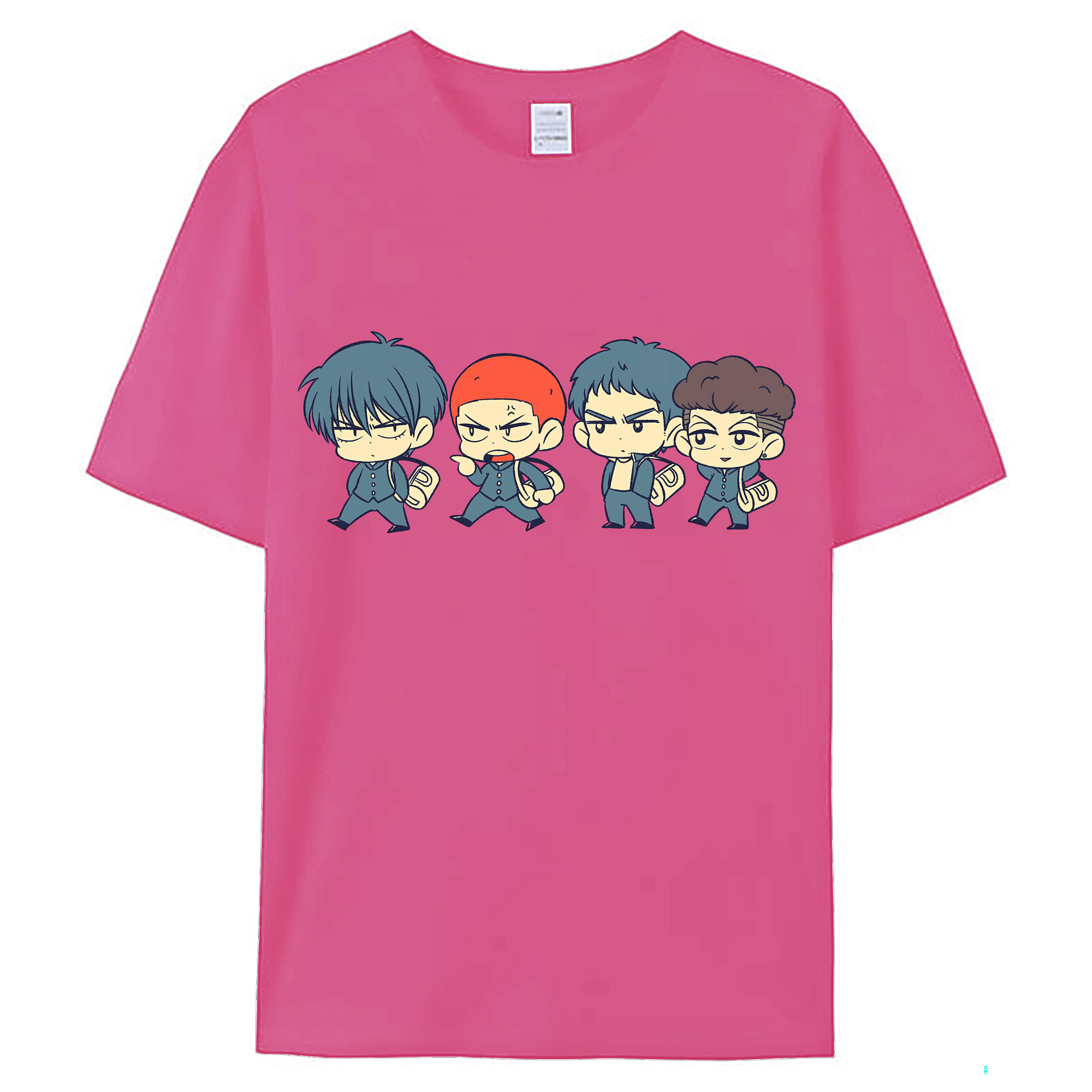 （画像用） SLAM DUNK／スラムダンク レディースカジュアルプリントTシャツ（綿100％）