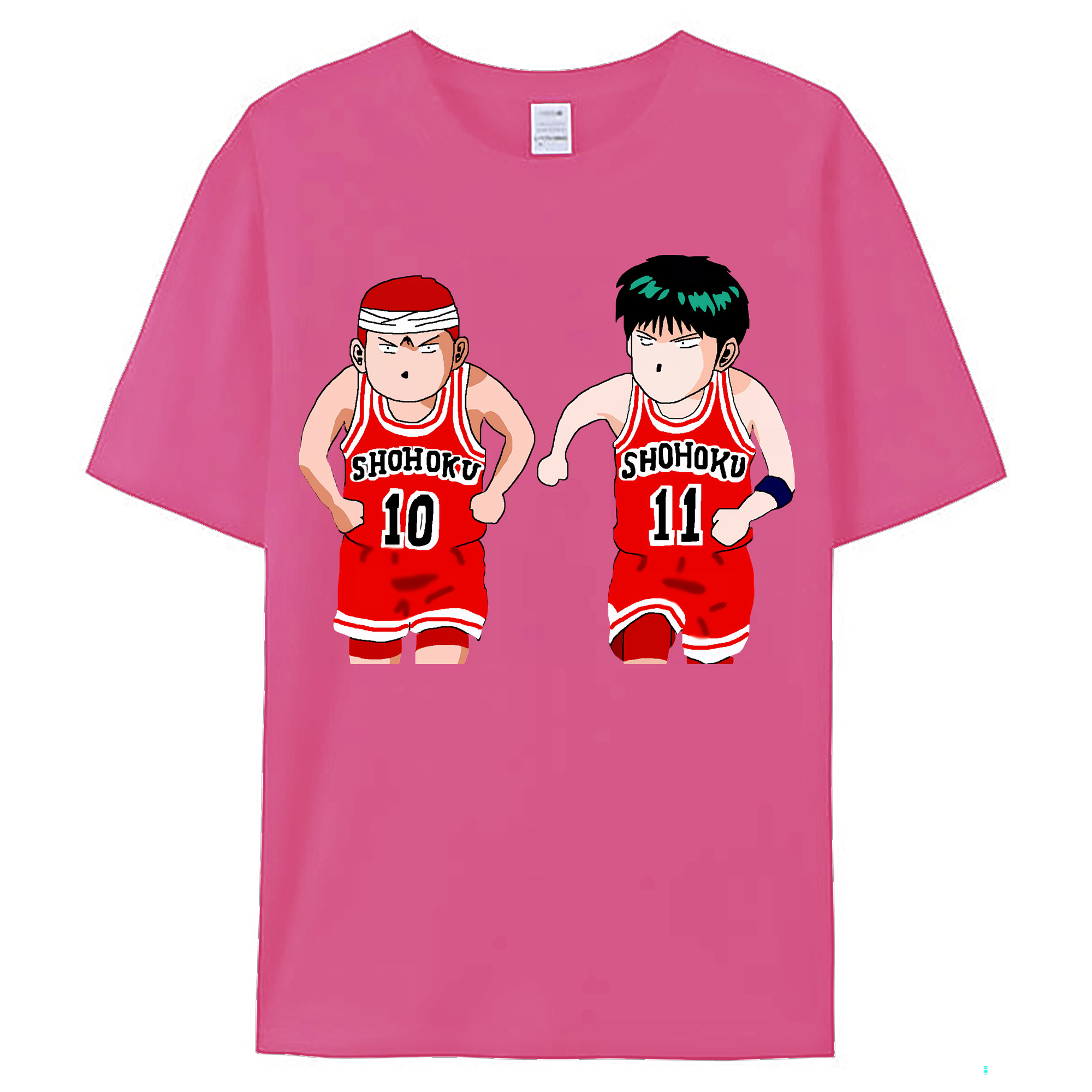 （画像用） SLAM DUNK／スラムダンク レディースカジュアルプリントTシャツ（綿100％）