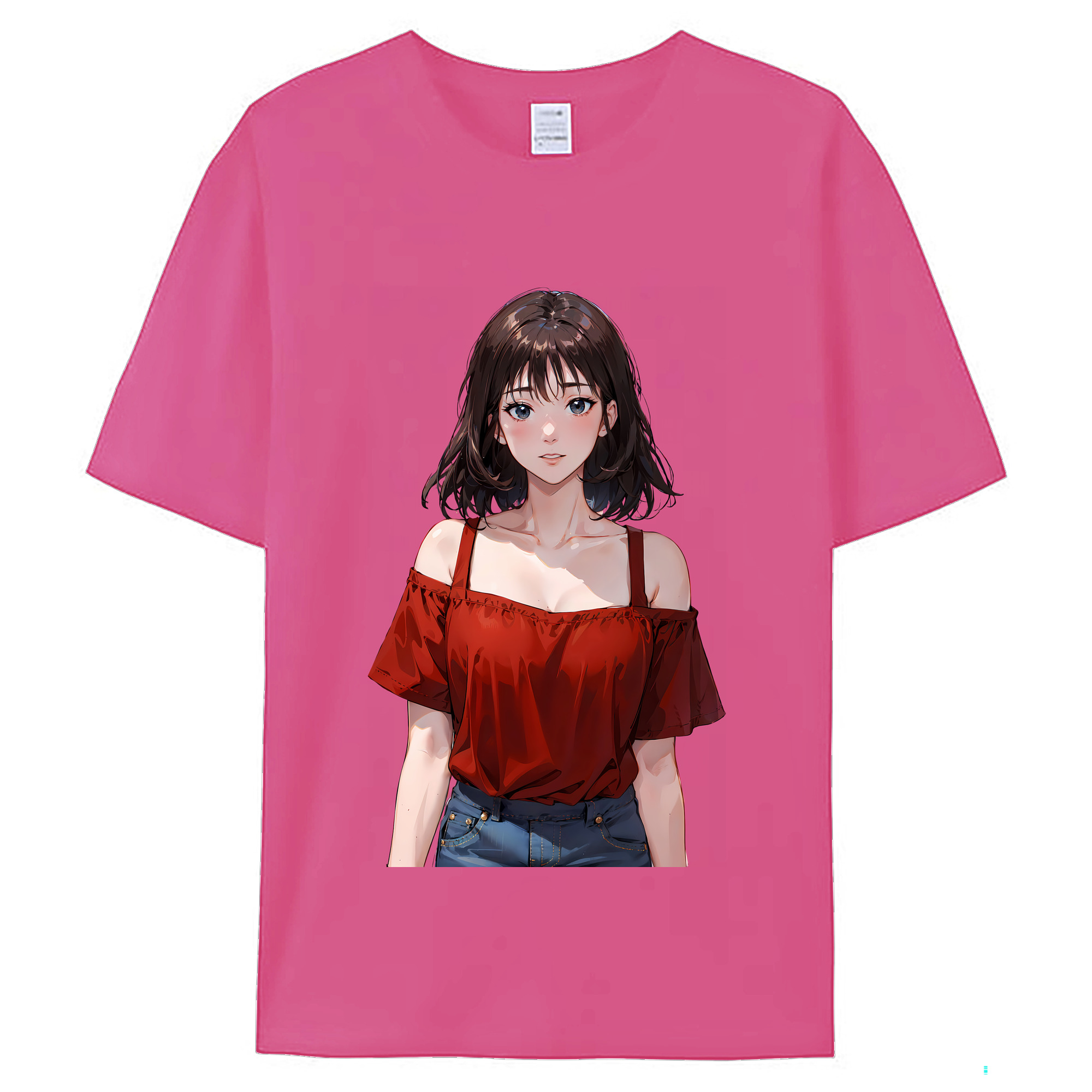 （画像用） SLAM DUNK／スラムダンク レディースカジュアルプリントTシャツ（綿100％）