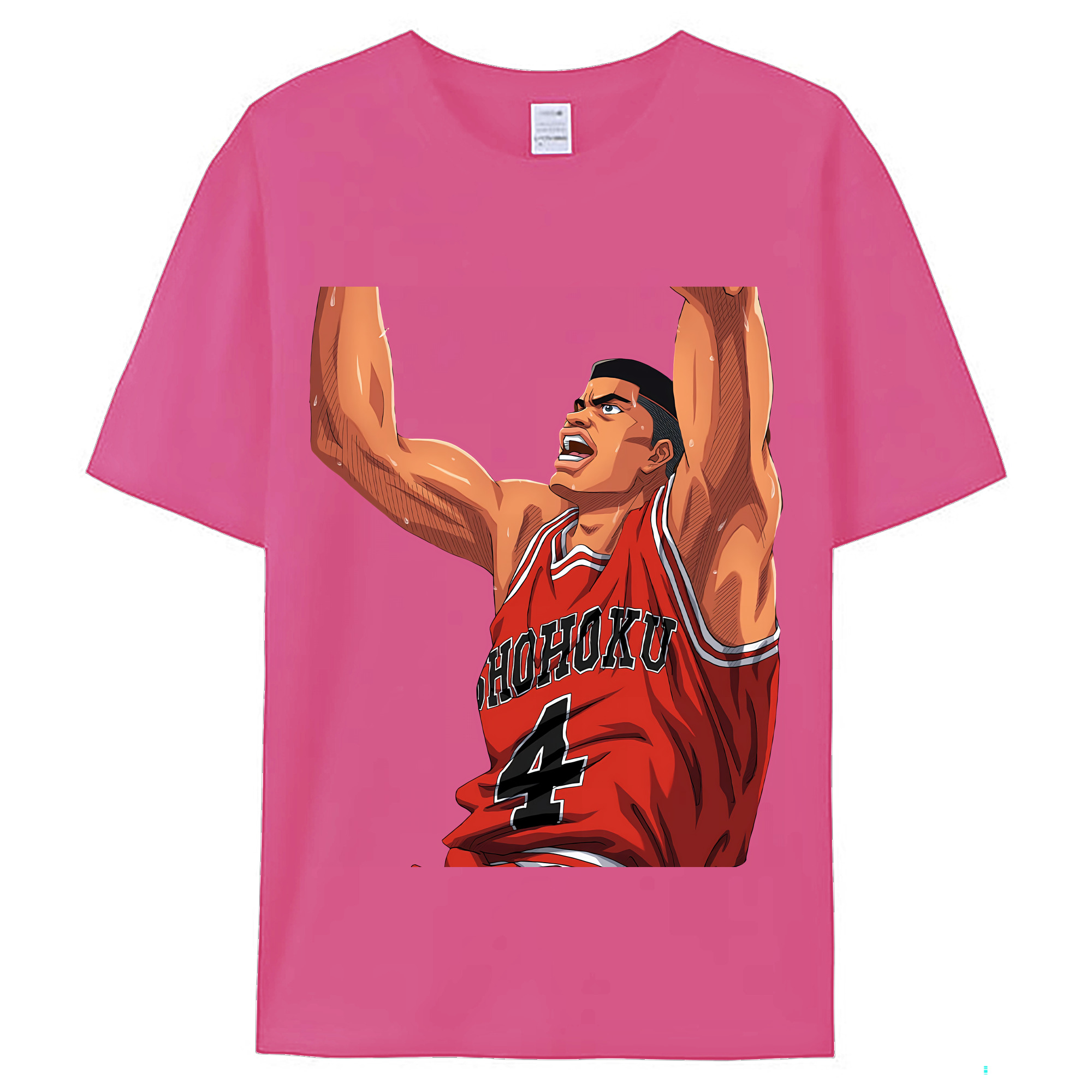 （画像用） SLAM DUNK／スラムダンク レディースカジュアルプリントTシャツ（綿100％）