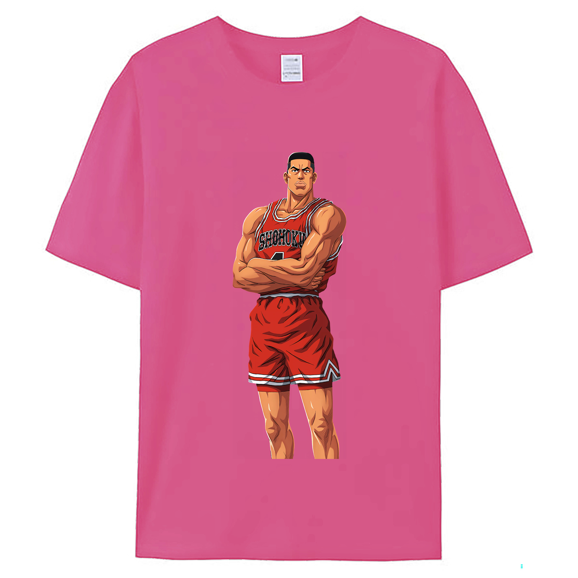 （画像用） SLAM DUNK／スラムダンク レディースカジュアルプリントTシャツ（綿100％）