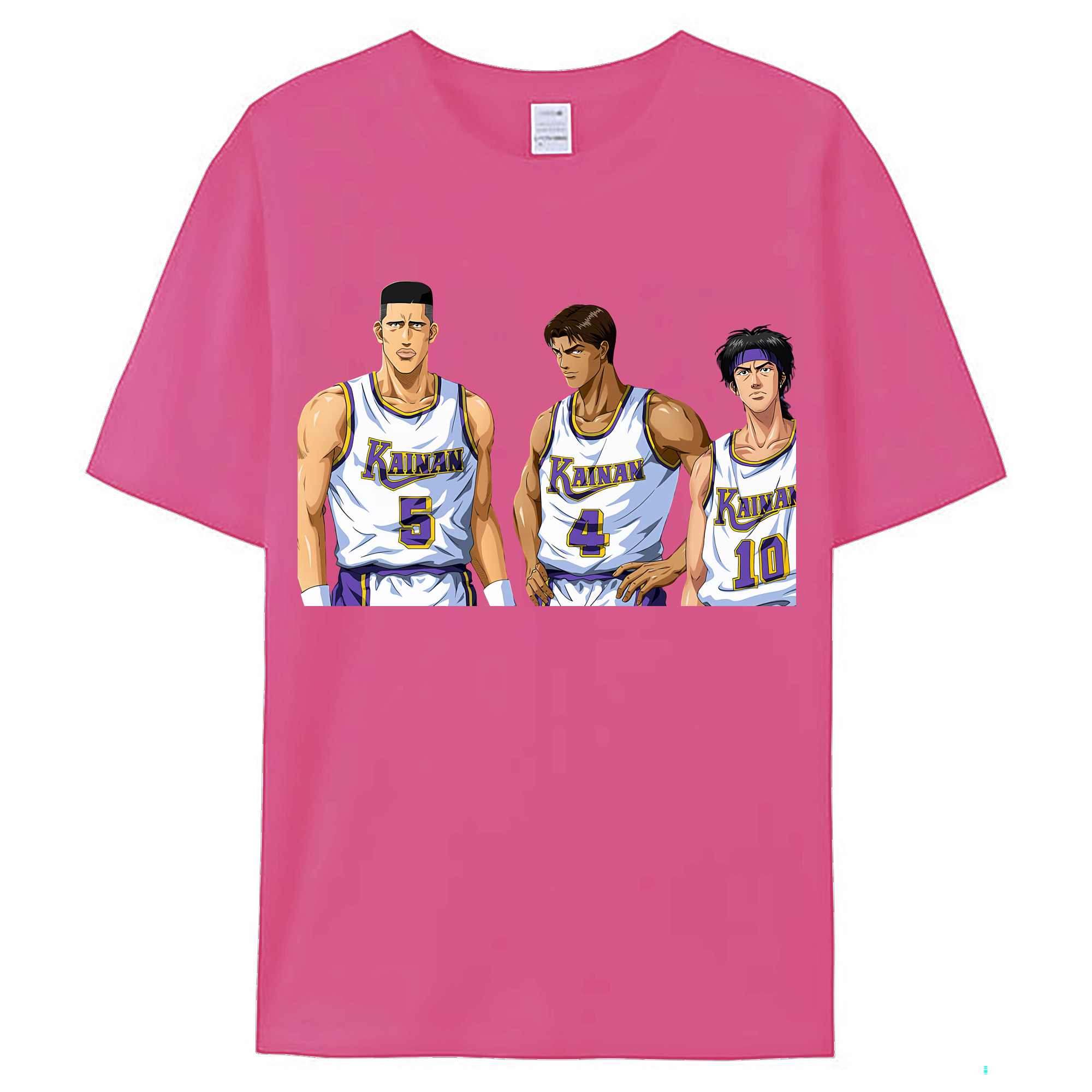 （画像用） SLAM DUNK／スラムダンク レディースカジュアルプリントTシャツ（綿100％）