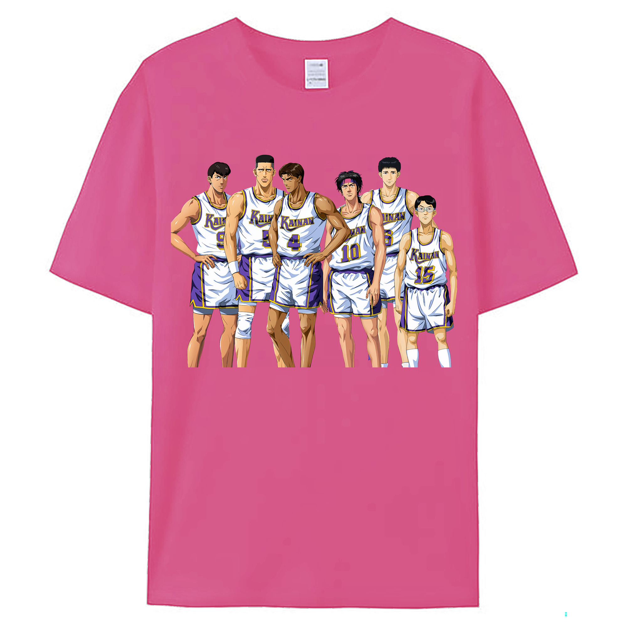 （画像用） SLAM DUNK／スラムダンク レディースカジュアルプリントTシャツ（綿100％）