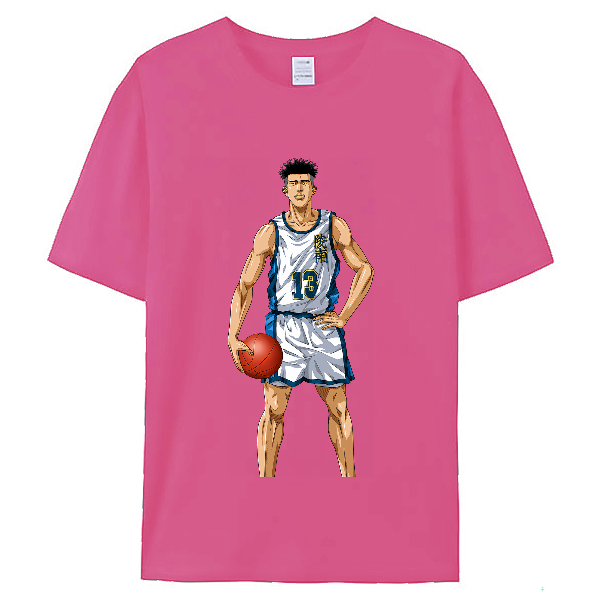 （画像用） SLAM DUNK／スラムダンク レディースカジュアルプリントTシャツ（綿100％）