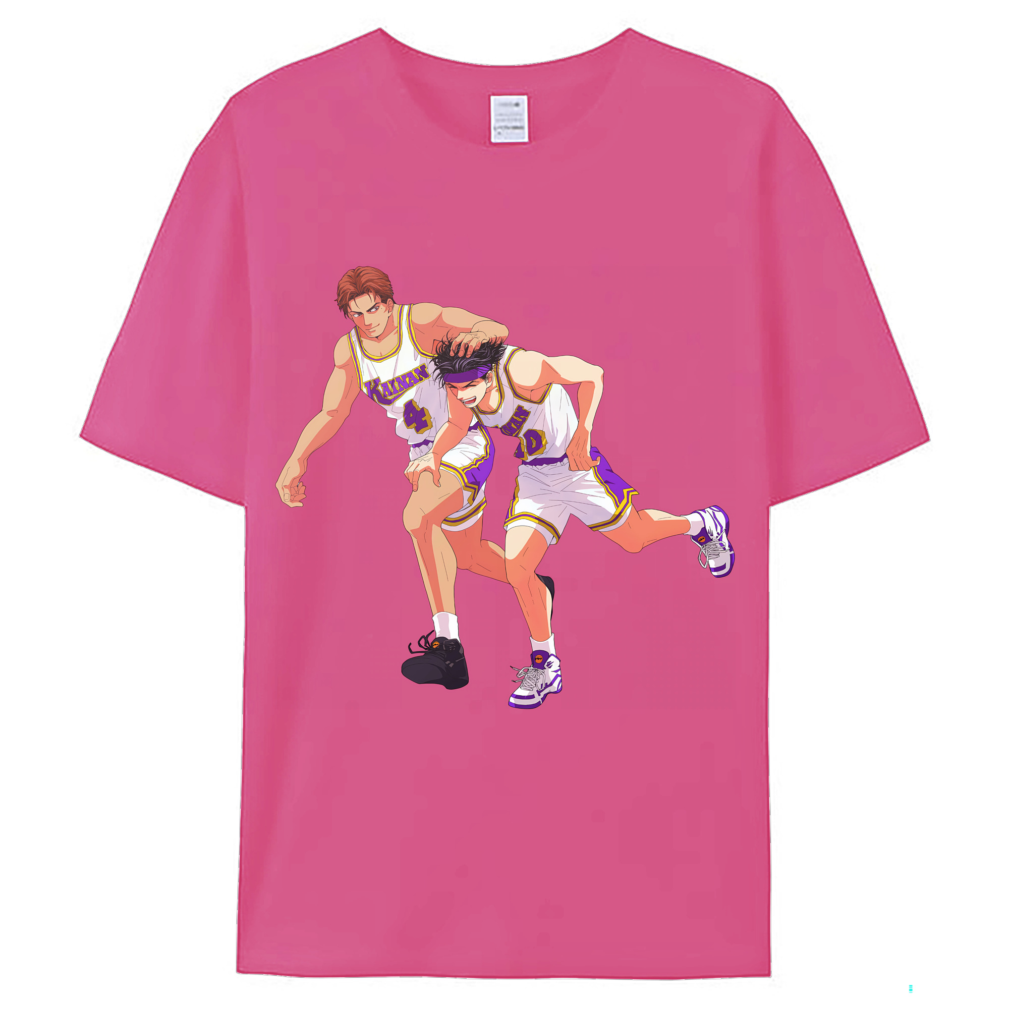 （画像用） SLAM DUNK／スラムダンク レディースカジュアルプリントTシャツ（綿100％）