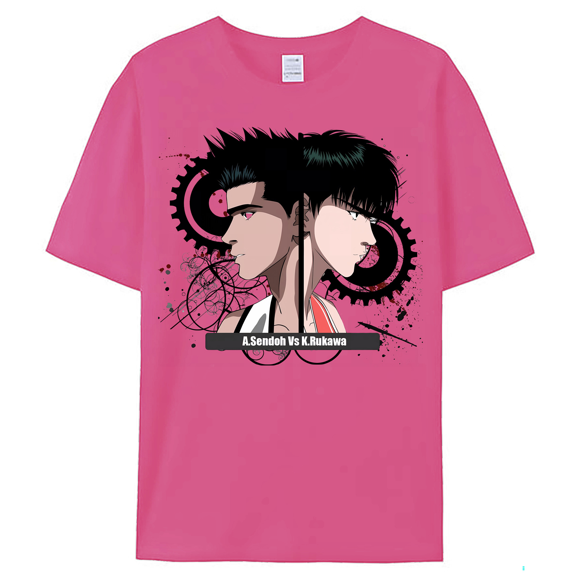 （画像用） SLAM DUNK／スラムダンク レディースカジュアルプリントTシャツ（綿100％）
