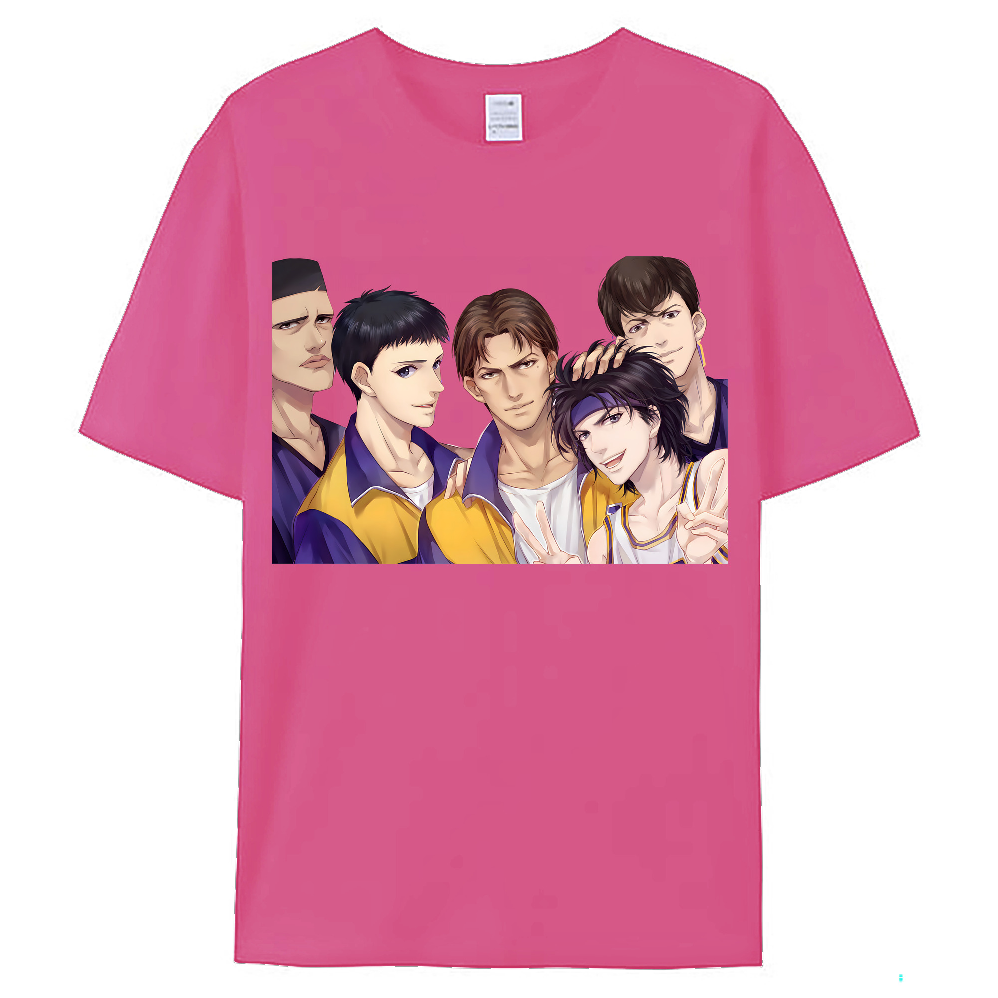 （画像用） SLAM DUNK／スラムダンク レディースカジュアルプリントTシャツ（綿100％）