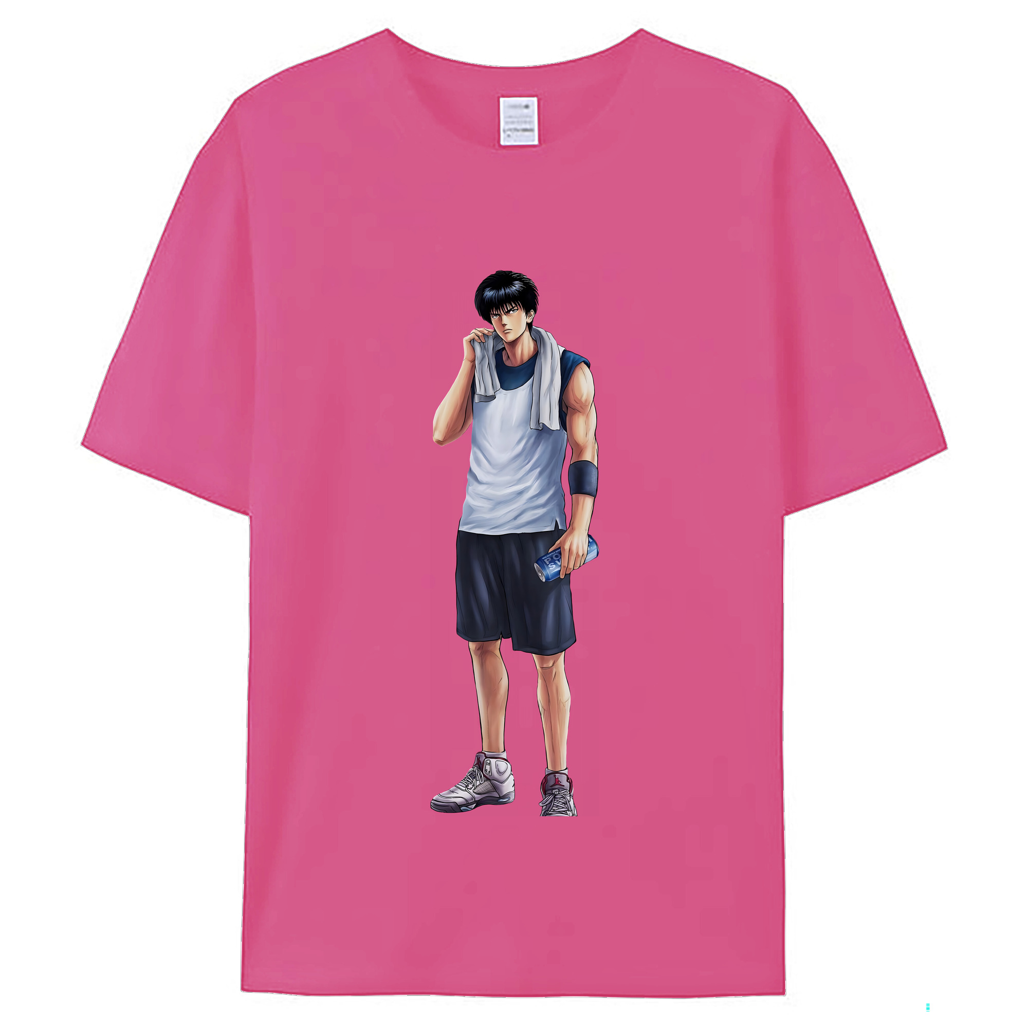 （画像用） SLAM DUNK／スラムダンク レディースカジュアルプリントTシャツ（綿100％）
