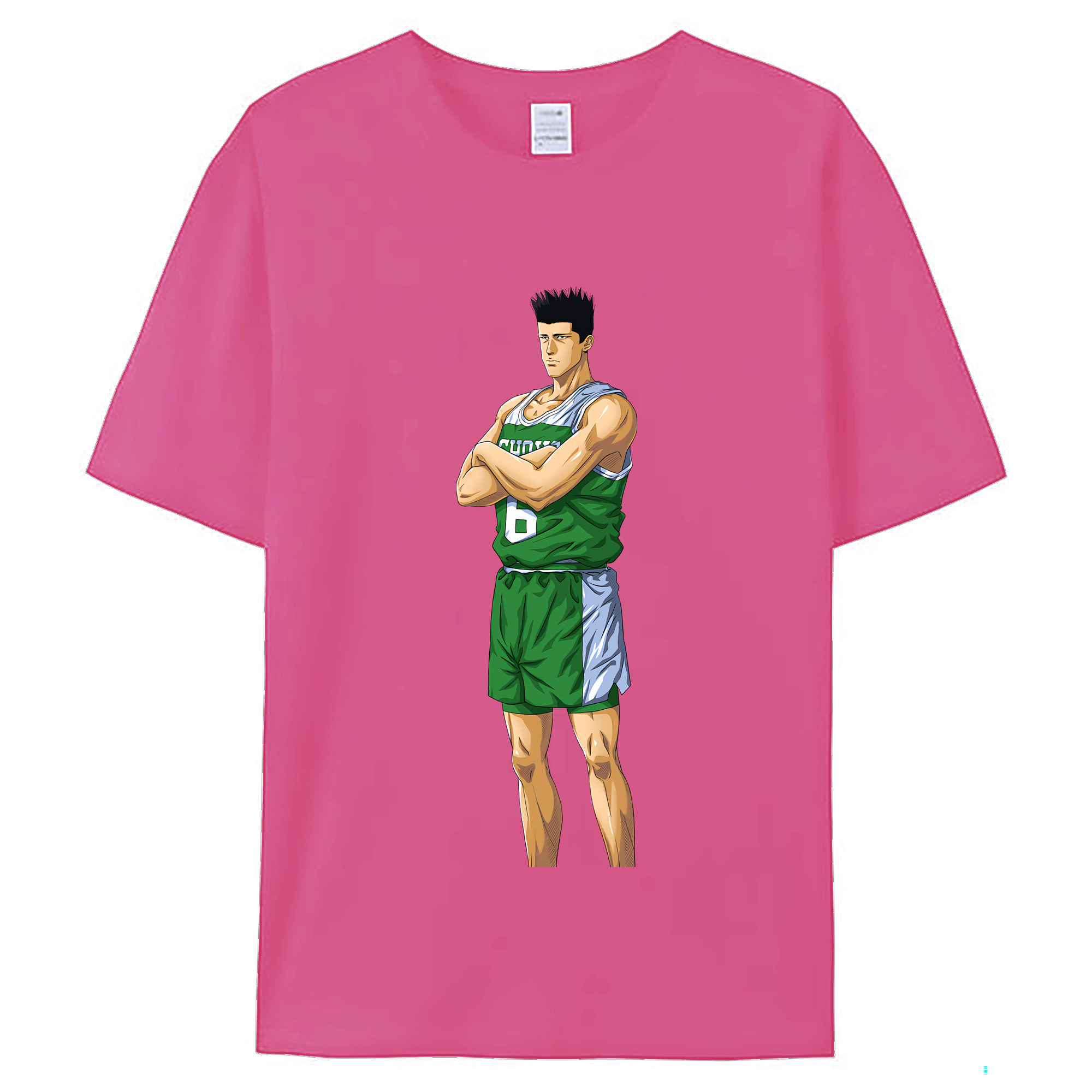 （画像用） SLAM DUNK／スラムダンク レディースカジュアルプリントTシャツ（綿100％）