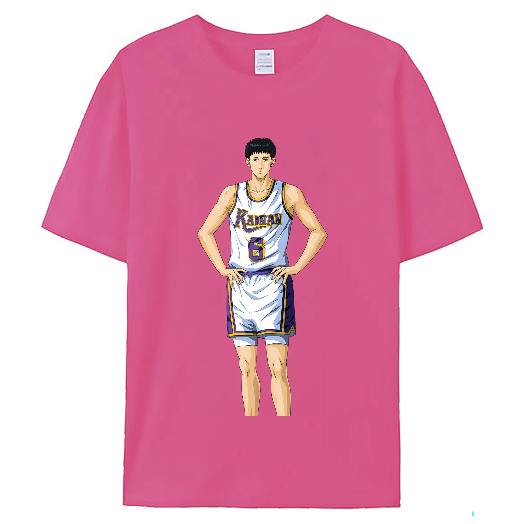 （画像用） SLAM DUNK／スラムダンク レディースカジュアルプリントTシャツ（綿100％）