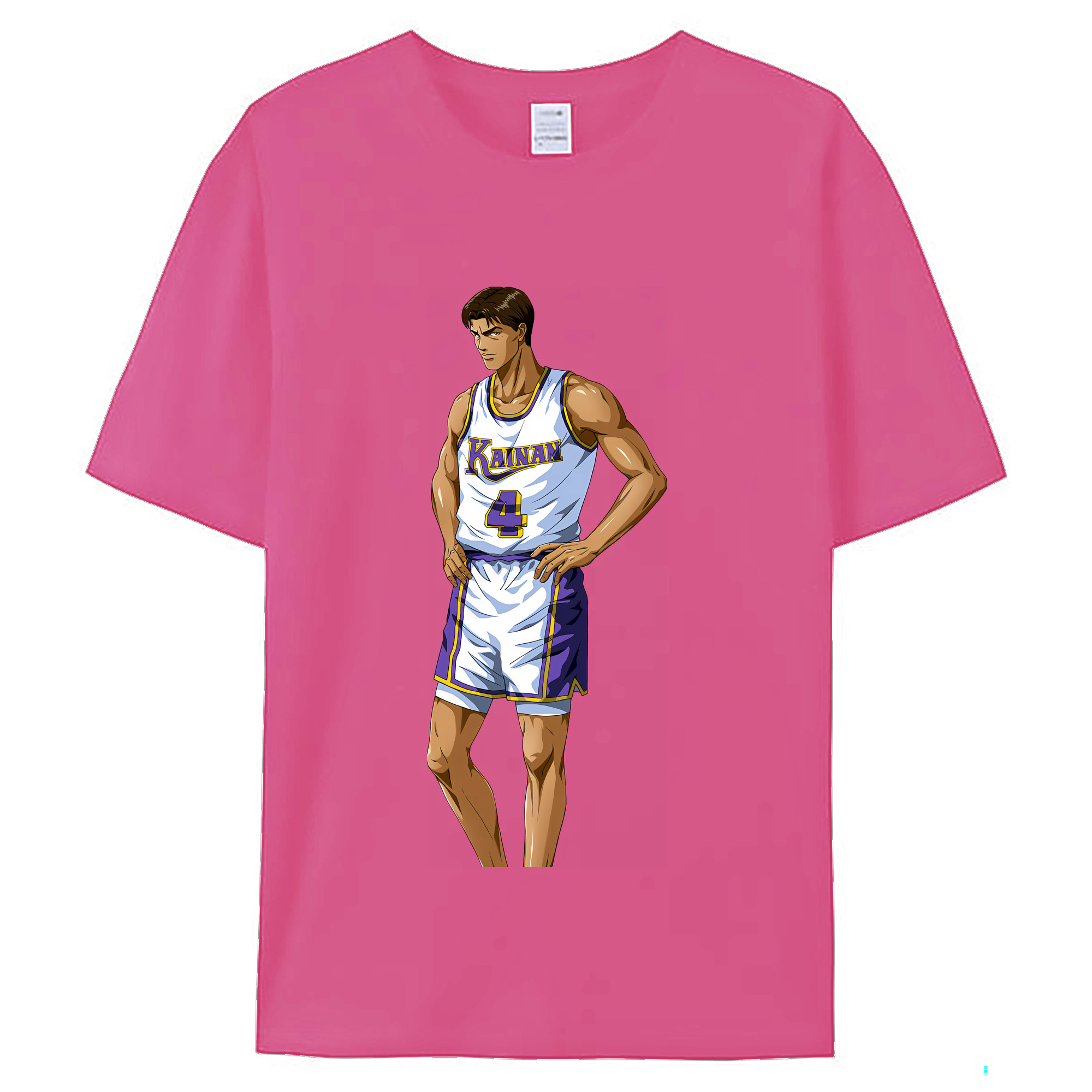 （画像用） SLAM DUNK／スラムダンク レディースカジュアルプリントTシャツ（綿100％）