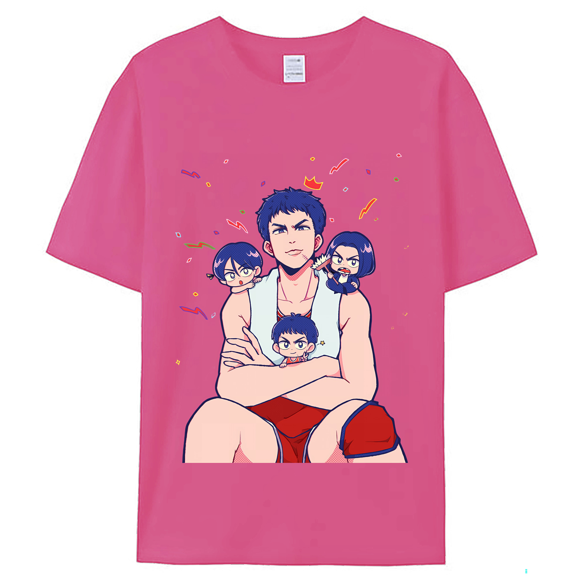 （画像用） SLAM DUNK／スラムダンク レディースカジュアルプリントTシャツ（綿100％）