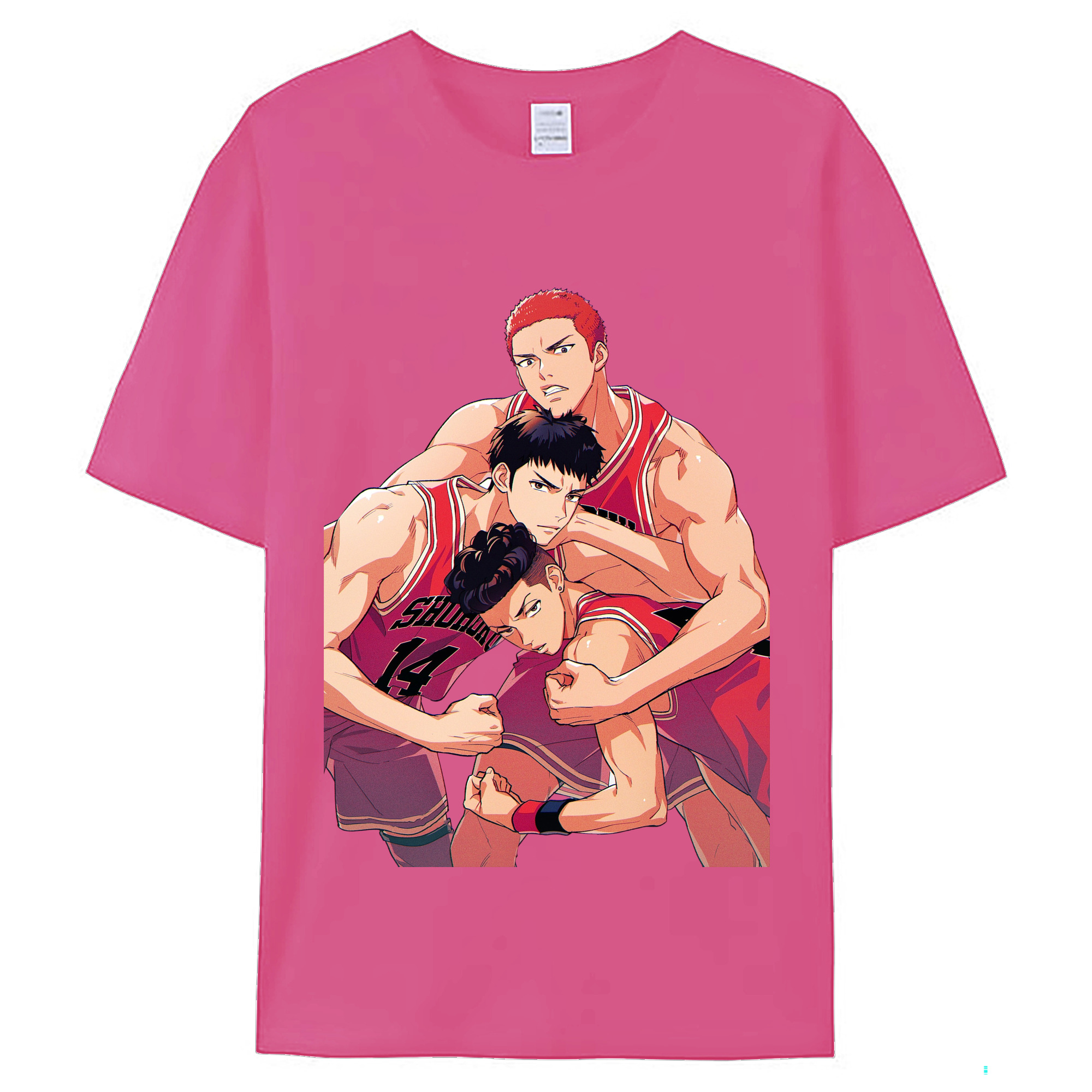 （画像用） SLAM DUNK／スラムダンク レディースカジュアルプリントTシャツ（綿100％）