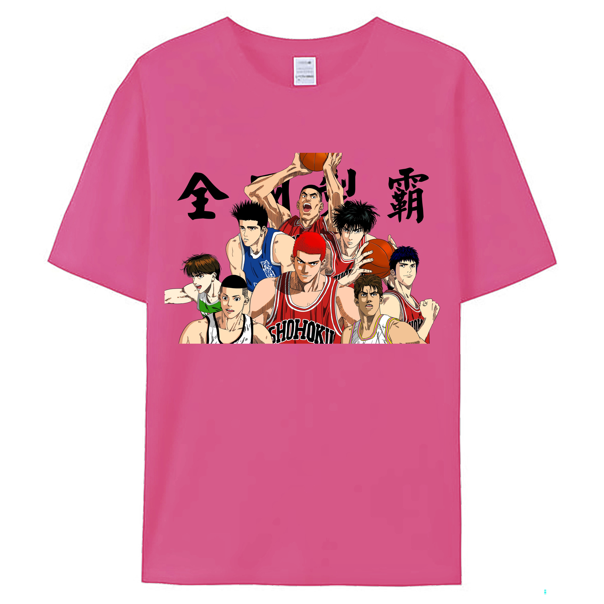 （画像用） SLAM DUNK／スラムダンク レディースカジュアルプリントTシャツ（綿100％）