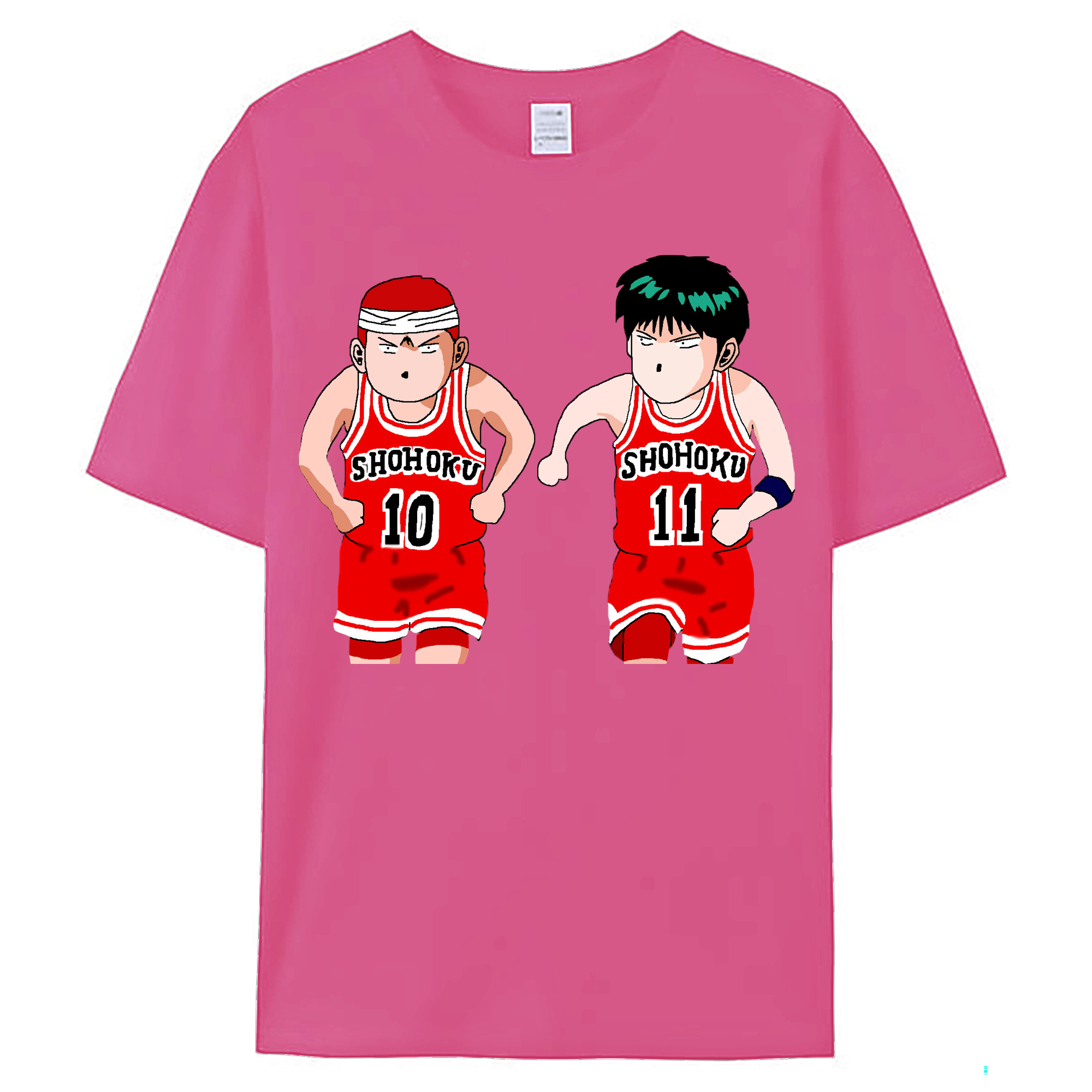 （画像用） SLAM DUNK／スラムダンク レディースカジュアルプリントTシャツ（綿100％）