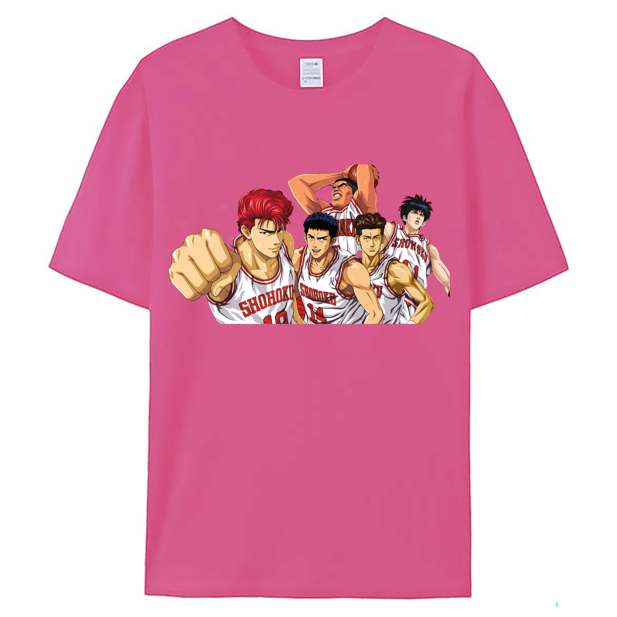 （画像用） SLAM DUNK／スラムダンク レディースカジュアルプリントTシャツ（綿100％）