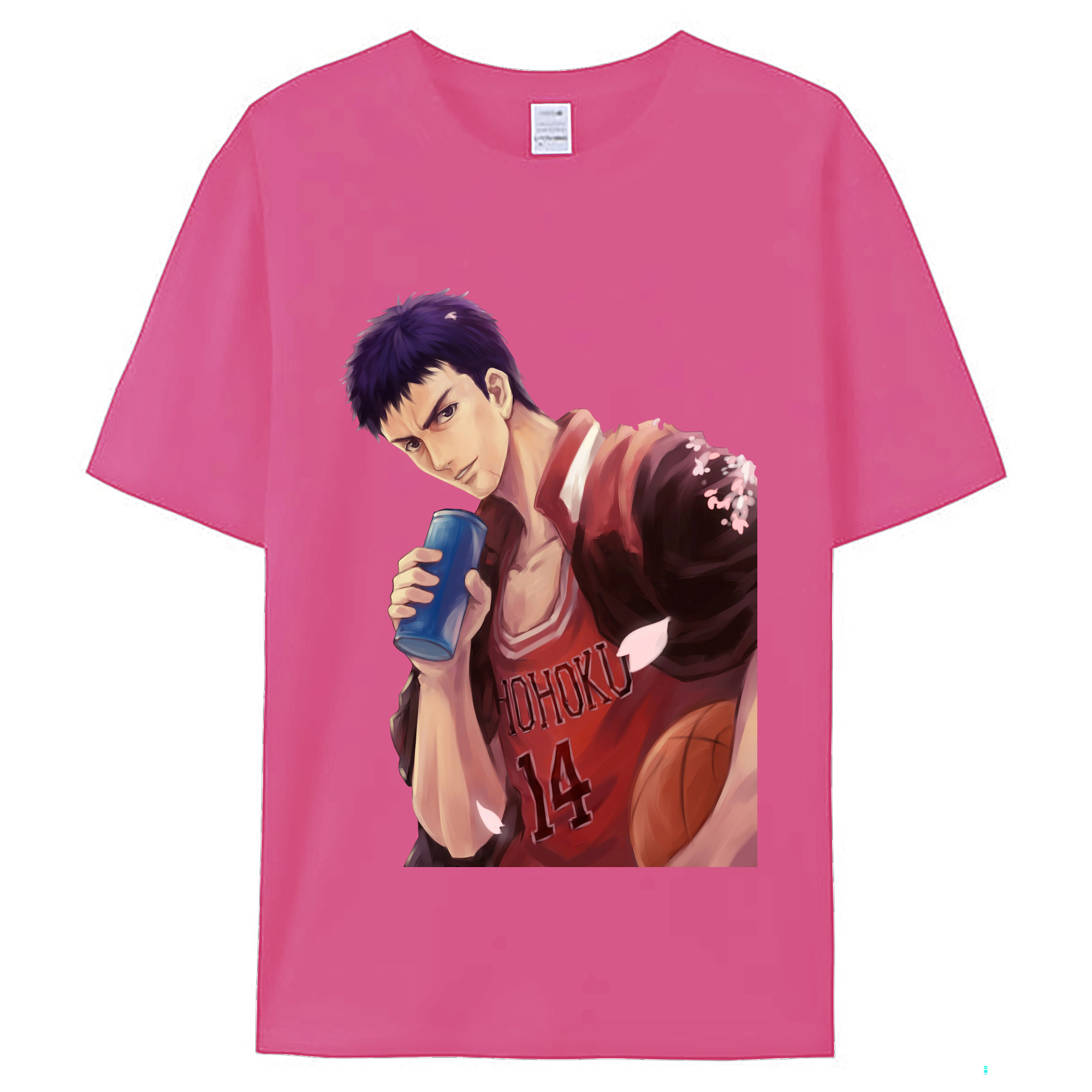 （画像用） SLAM DUNK／スラムダンク レディースカジュアルプリントTシャツ（綿100％）