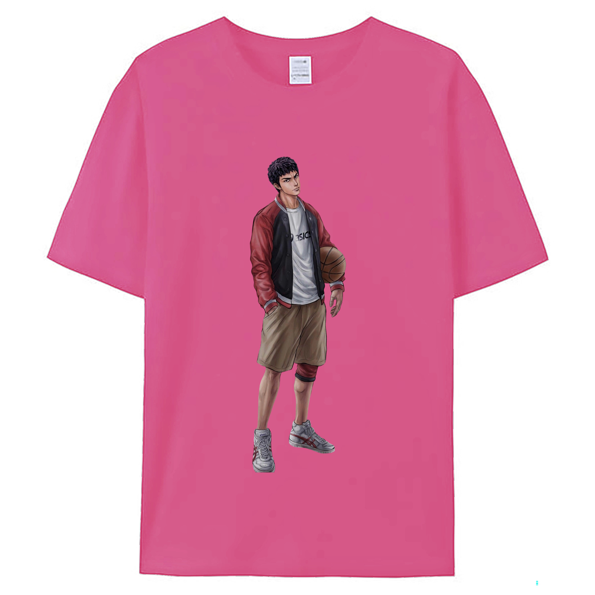 （画像用） SLAM DUNK／スラムダンク レディースカジュアルプリントTシャツ（綿100％）