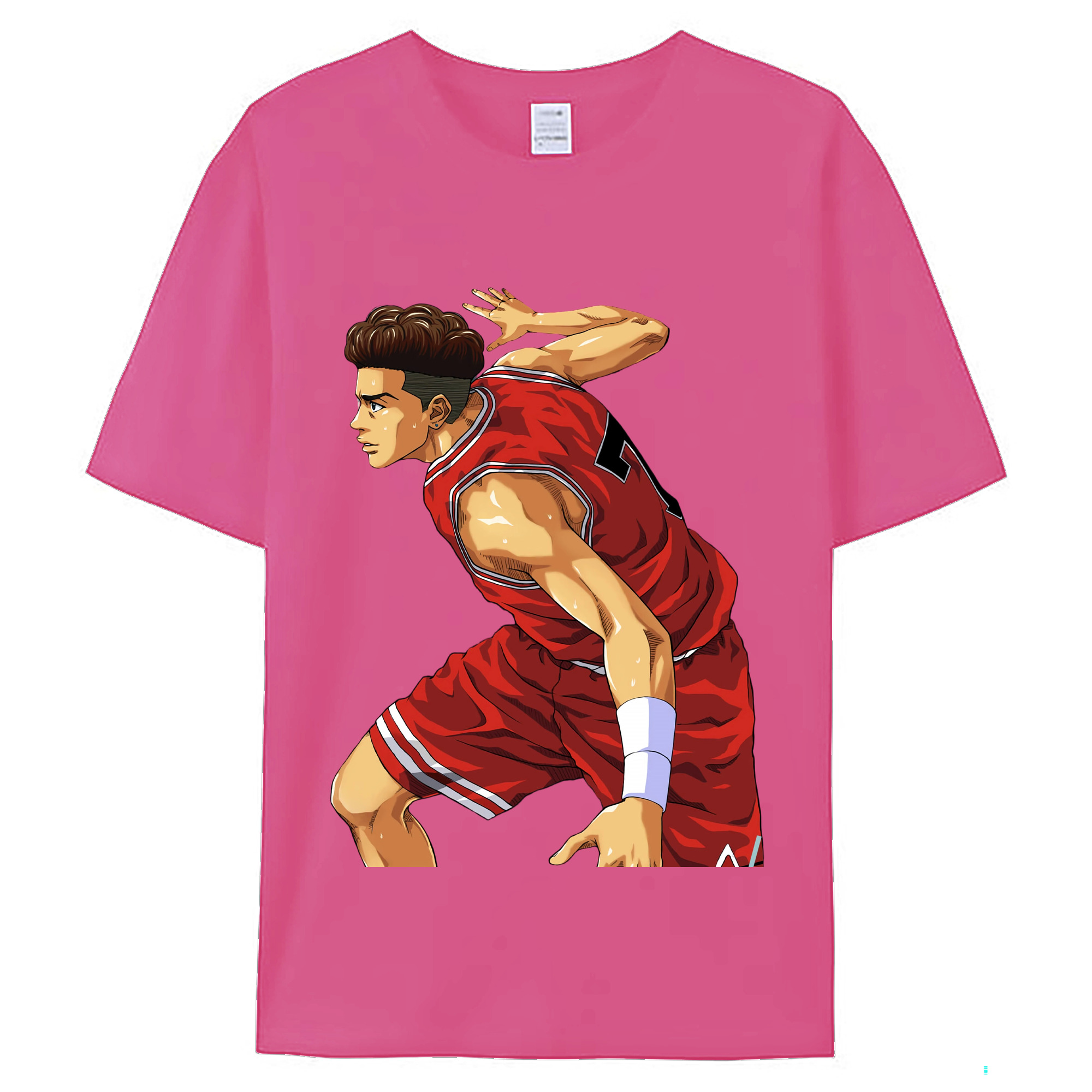 （画像用） SLAM DUNK／スラムダンク レディースカジュアルプリントTシャツ（綿100％）