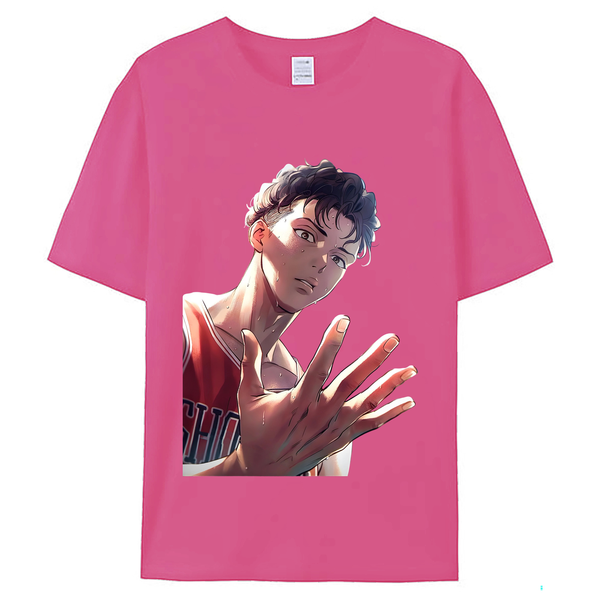 （画像用） SLAM DUNK／スラムダンク レディースカジュアルプリントTシャツ（綿100％）