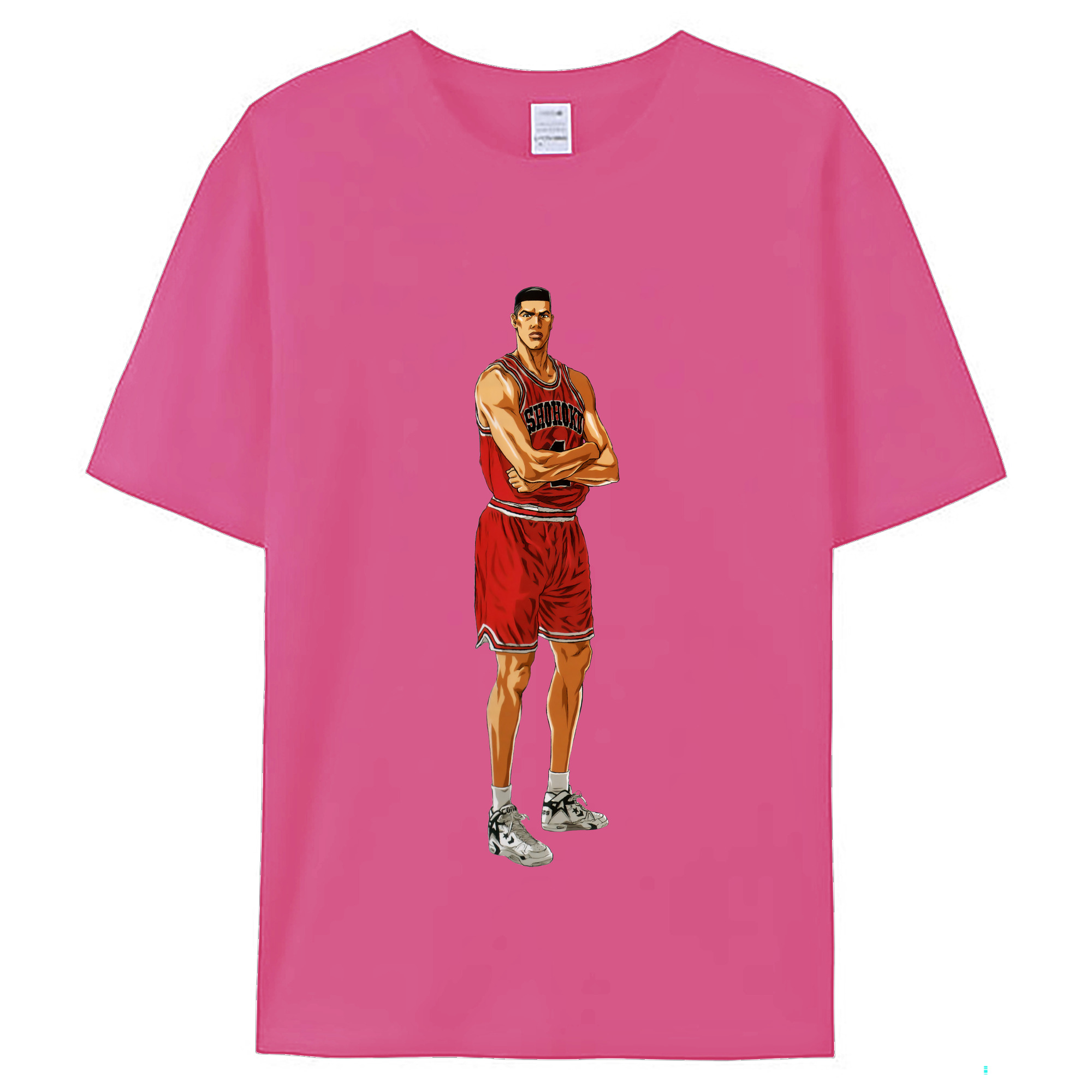 （画像用） SLAM DUNK／スラムダンク レディースカジュアルプリントTシャツ（綿100％）