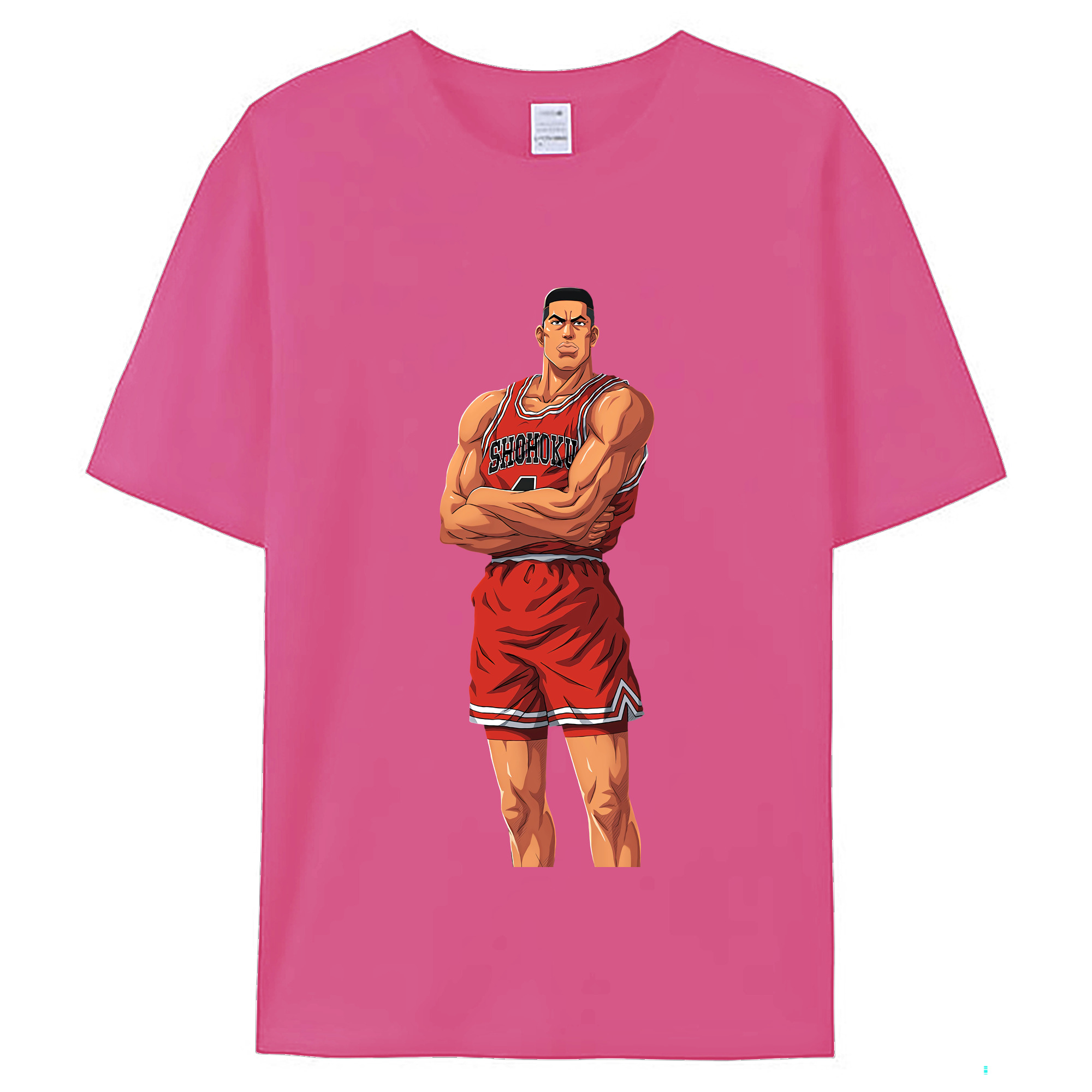 （画像用） SLAM DUNK／スラムダンク レディースカジュアルプリントTシャツ（綿100％）