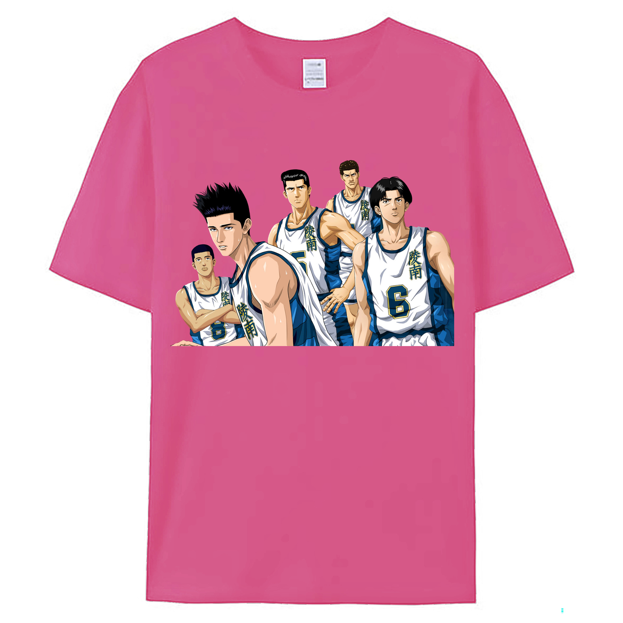 （画像用） SLAM DUNK／スラムダンク レディースカジュアルプリントTシャツ（綿100％）