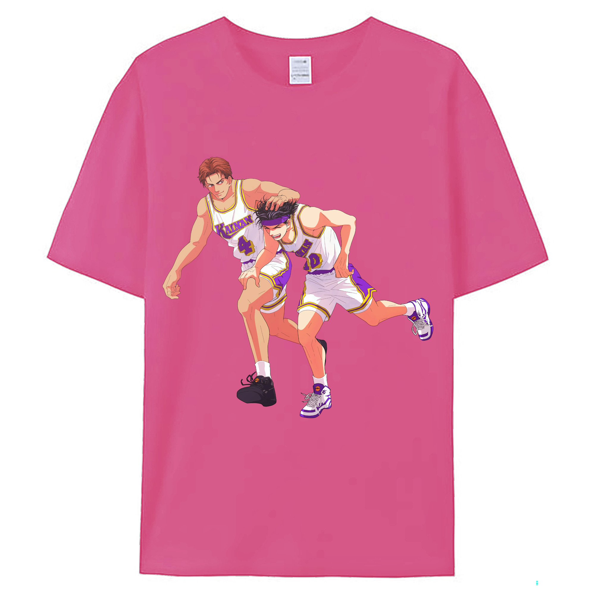 （画像用） SLAM DUNK／スラムダンク レディースカジュアルプリントTシャツ（綿100％）