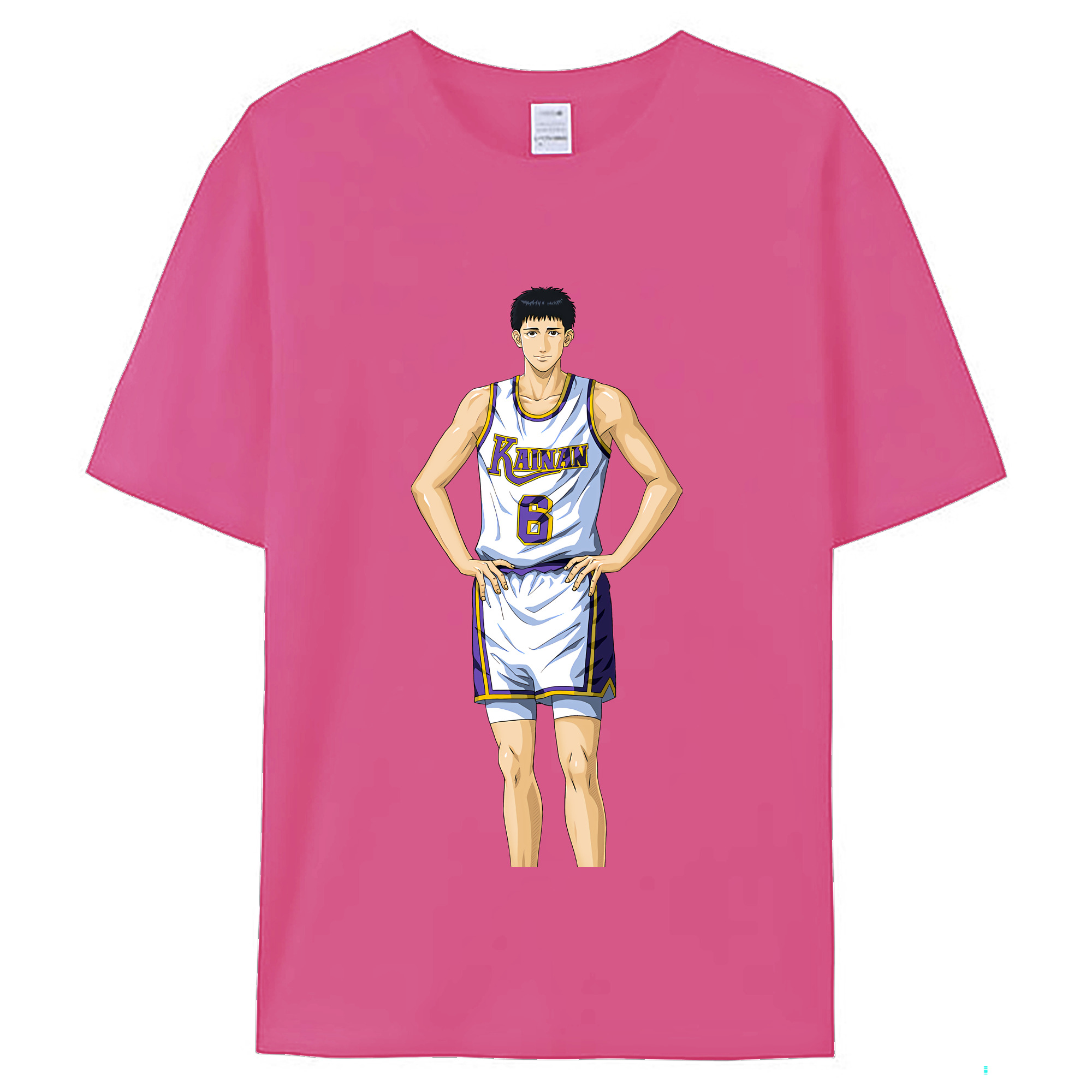 （画像用） SLAM DUNK／スラムダンク レディースカジュアルプリントTシャツ（綿100％）