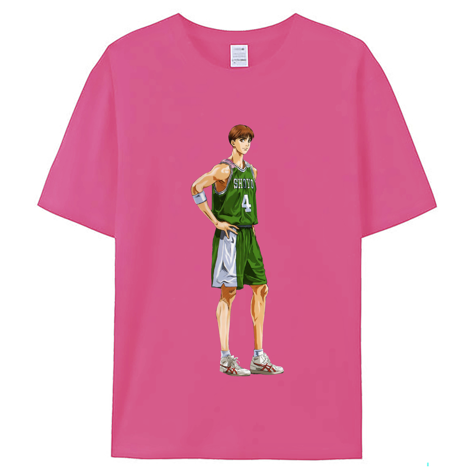 （画像用） SLAM DUNK／スラムダンク レディースカジュアルプリントTシャツ（綿100％）