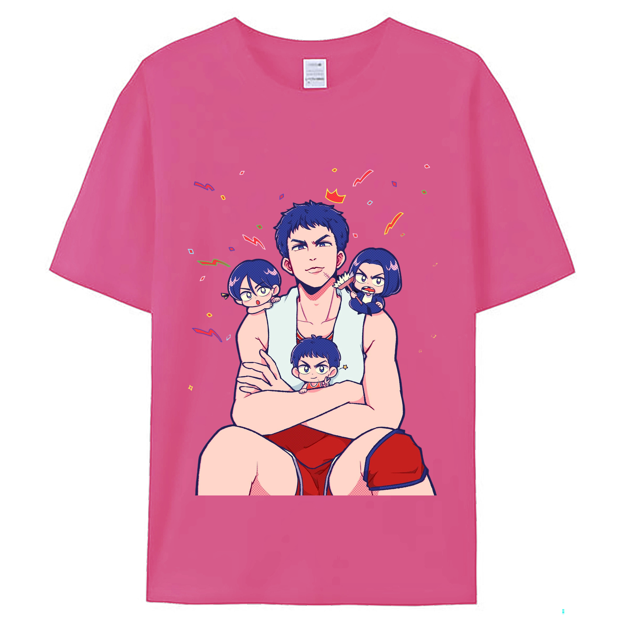 （画像用） SLAM DUNK／スラムダンク レディースカジュアルプリントTシャツ（綿100％）