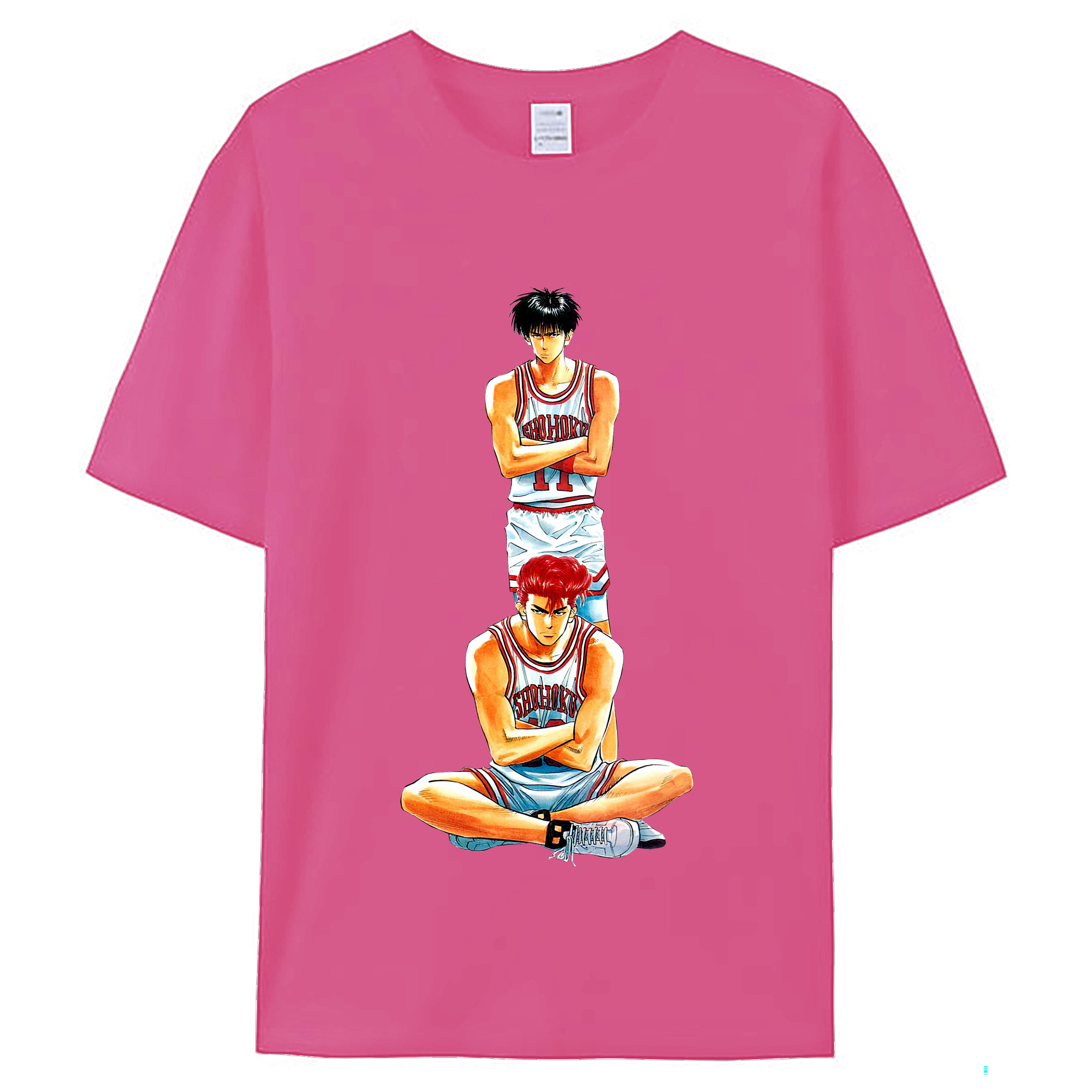 （画像用） SLAM DUNK／スラムダンク レディースカジュアルプリントTシャツ（綿100％）