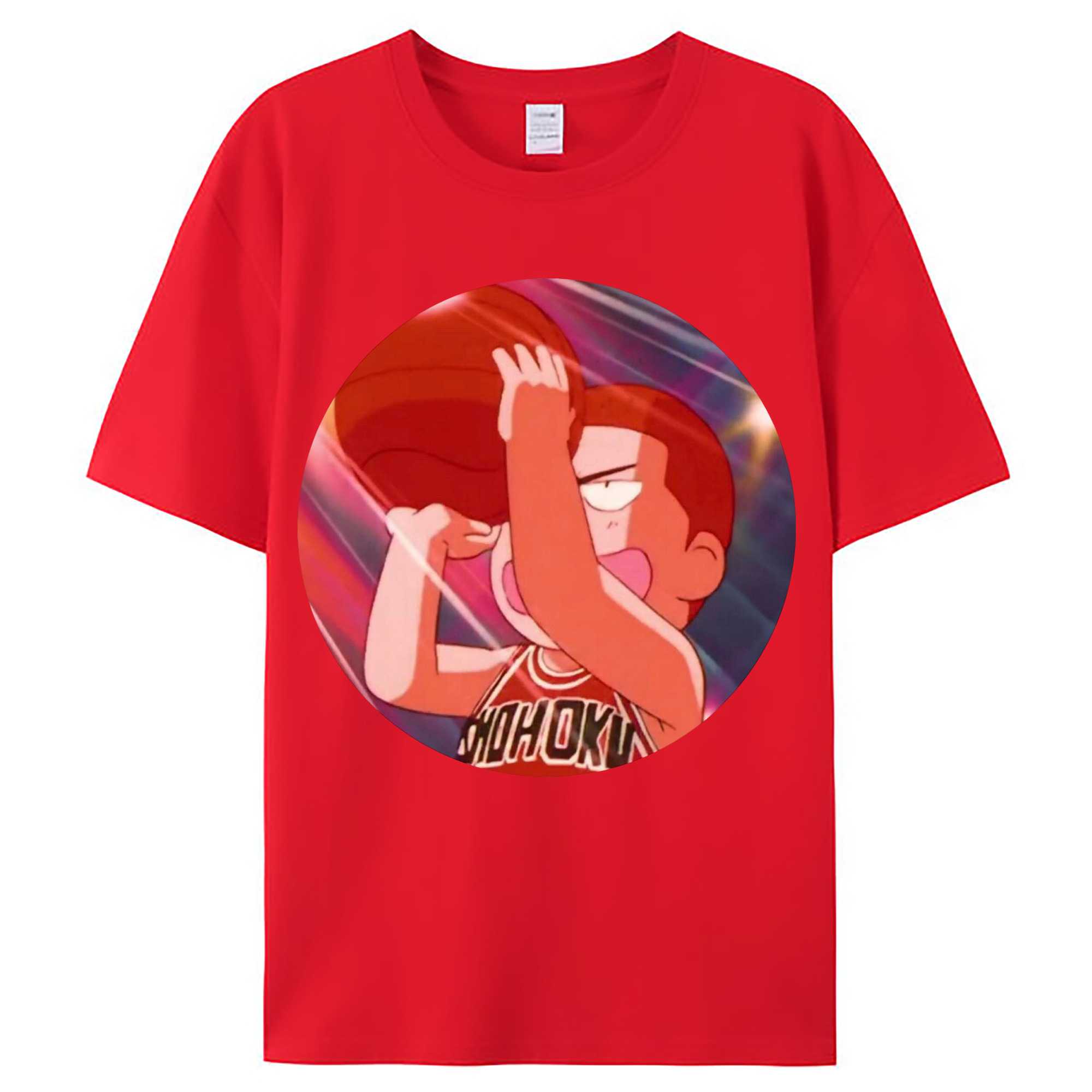 （画像用） SLAM DUNK／スラムダンク レディースカジュアルプリントTシャツ（綿100％）