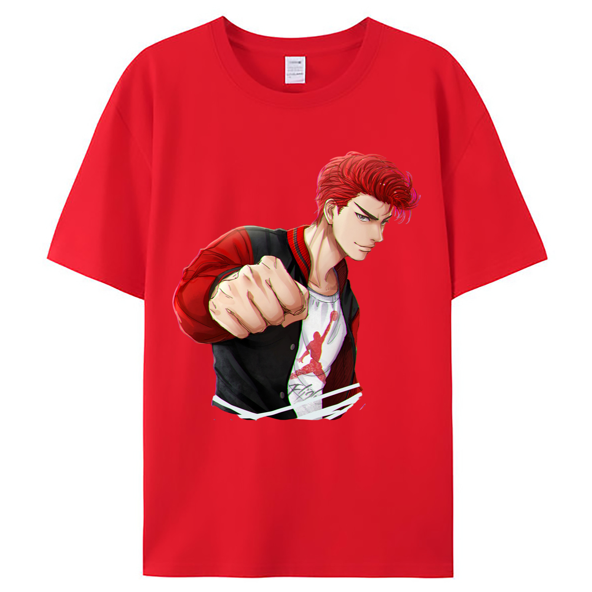 （画像用） SLAM DUNK／スラムダンク レディースカジュアルプリントTシャツ（綿100％）