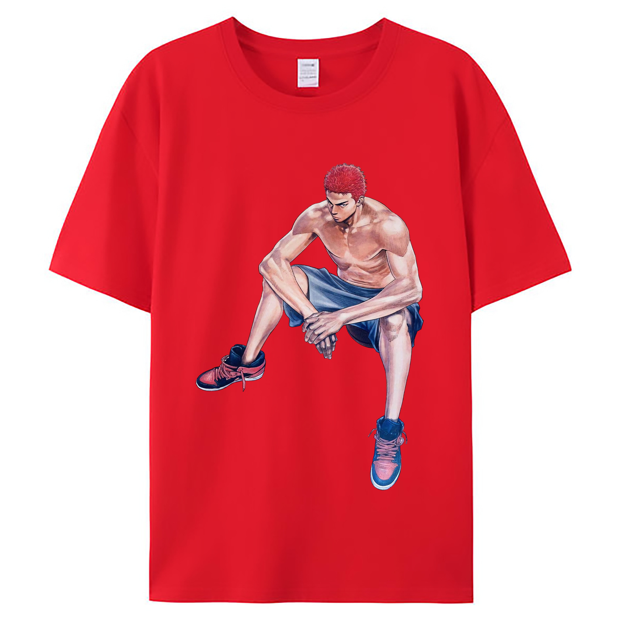 （画像用） SLAM DUNK／スラムダンク レディースカジュアルプリントTシャツ（綿100％）