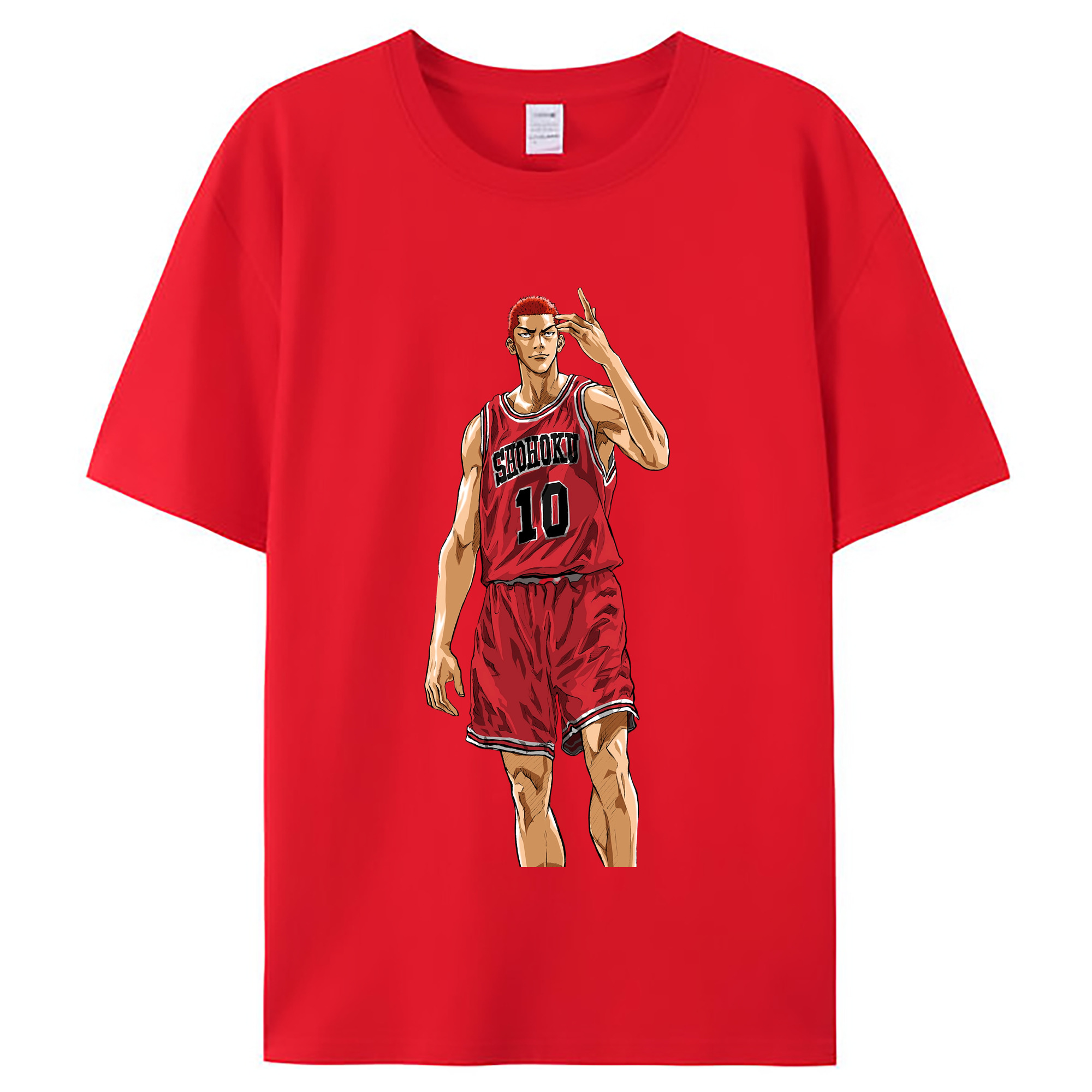 （画像用） SLAM DUNK／スラムダンク レディースカジュアルプリントTシャツ（綿100％）
