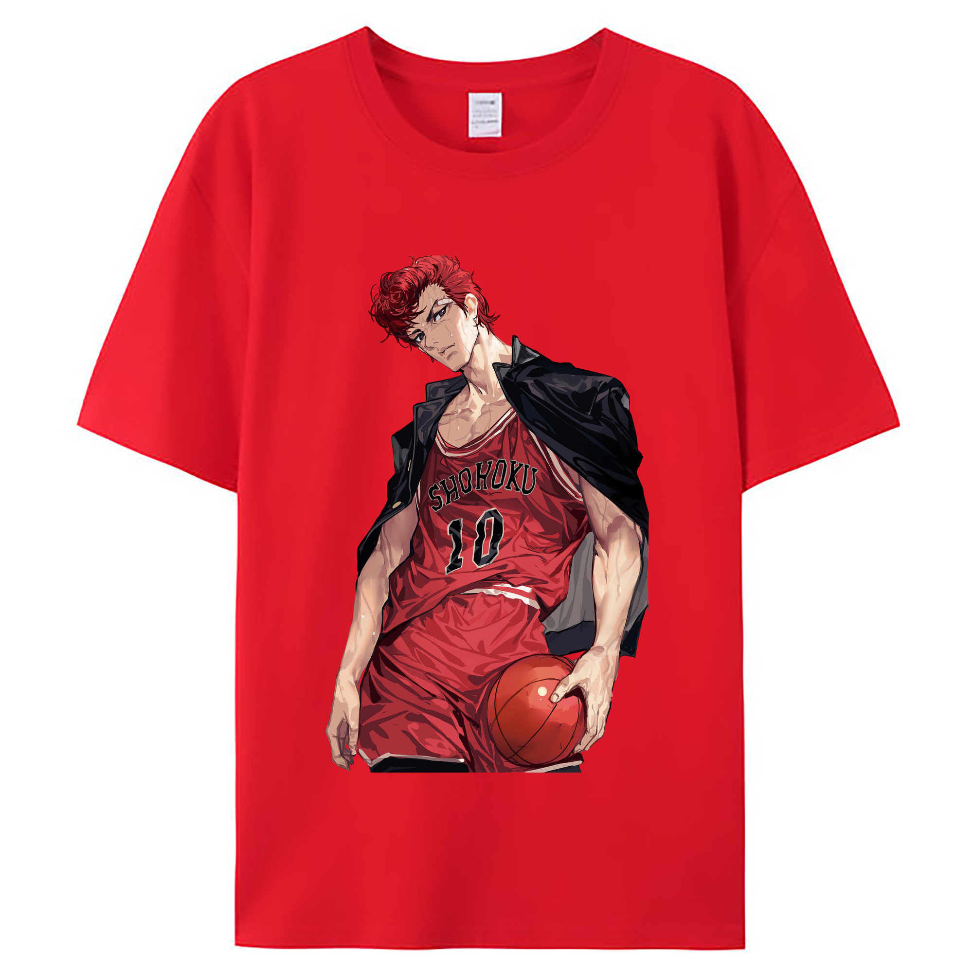 （画像用） SLAM DUNK／スラムダンク レディースカジュアルプリントTシャツ（綿100％）