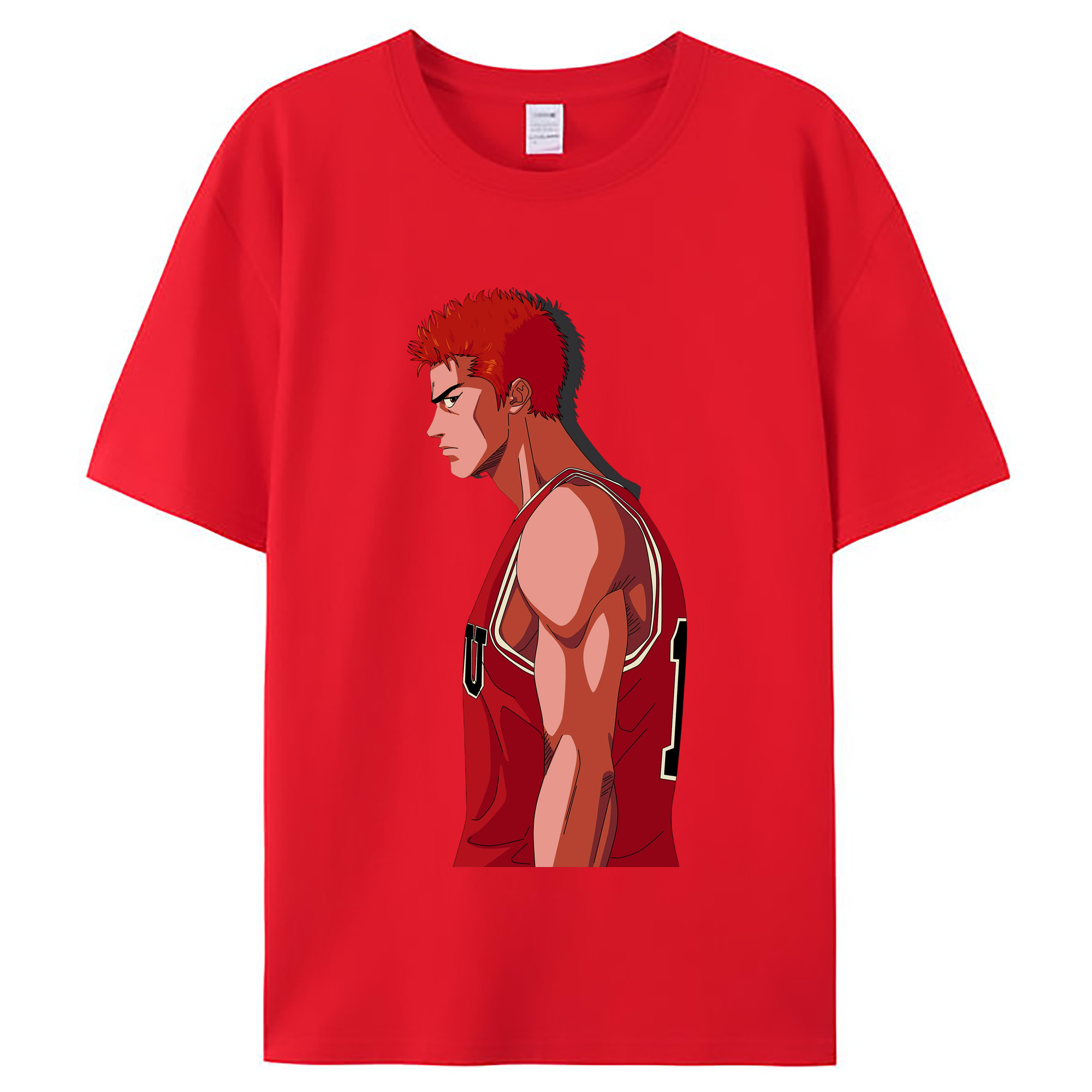 （画像用） SLAM DUNK／スラムダンク レディースカジュアルプリントTシャツ（綿100％）
