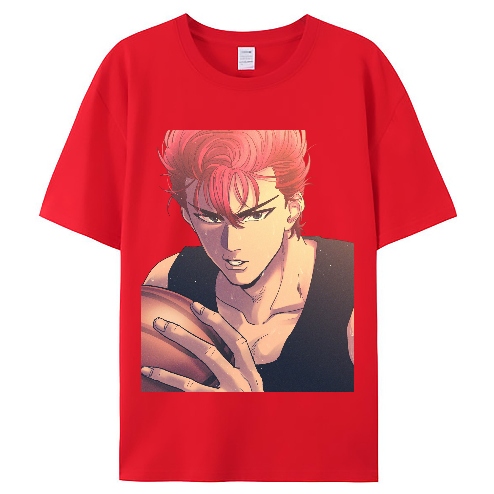 （画像用） SLAM DUNK／スラムダンク レディースカジュアルプリントTシャツ（綿100％）