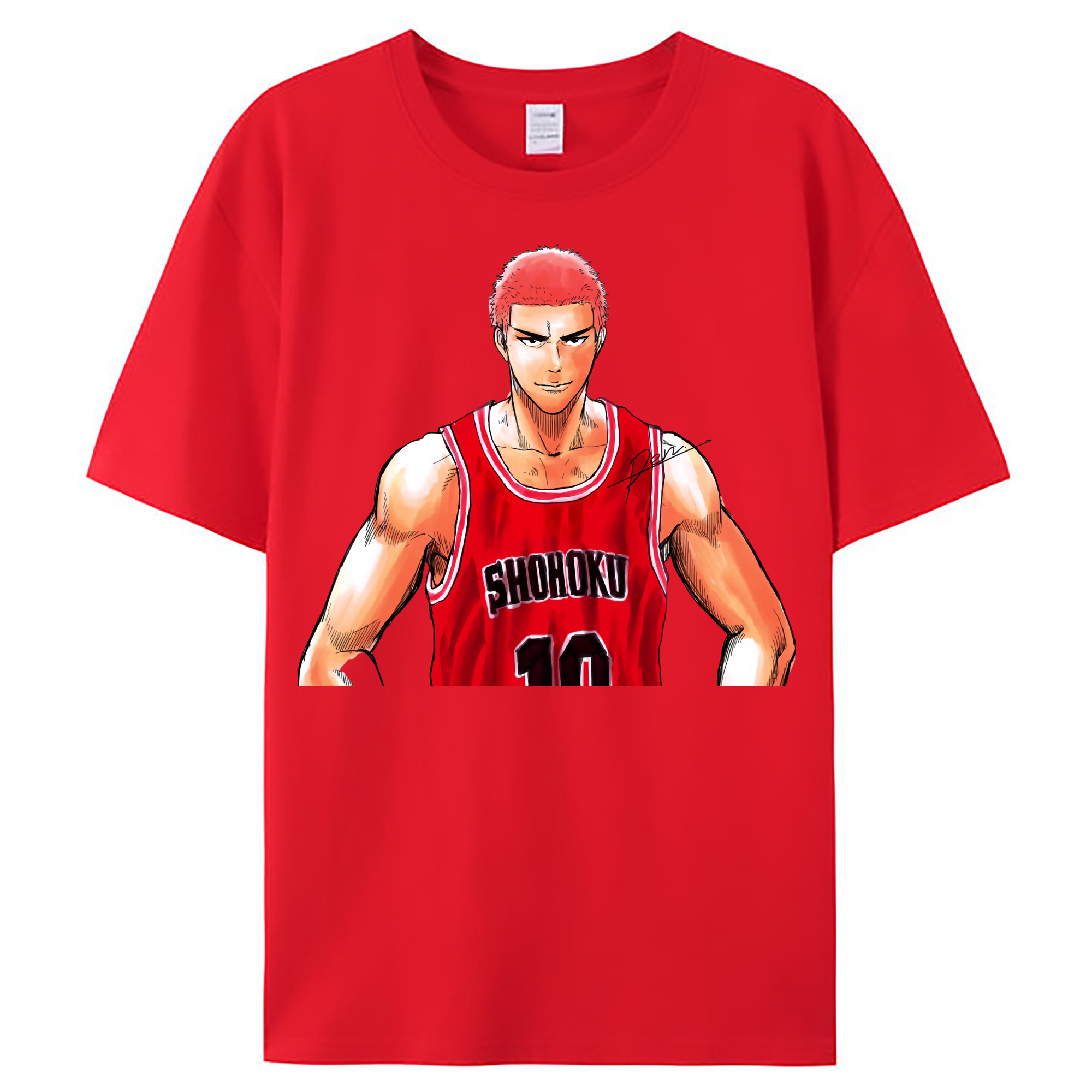 （画像用） SLAM DUNK／スラムダンク レディースカジュアルプリントTシャツ（綿100％）