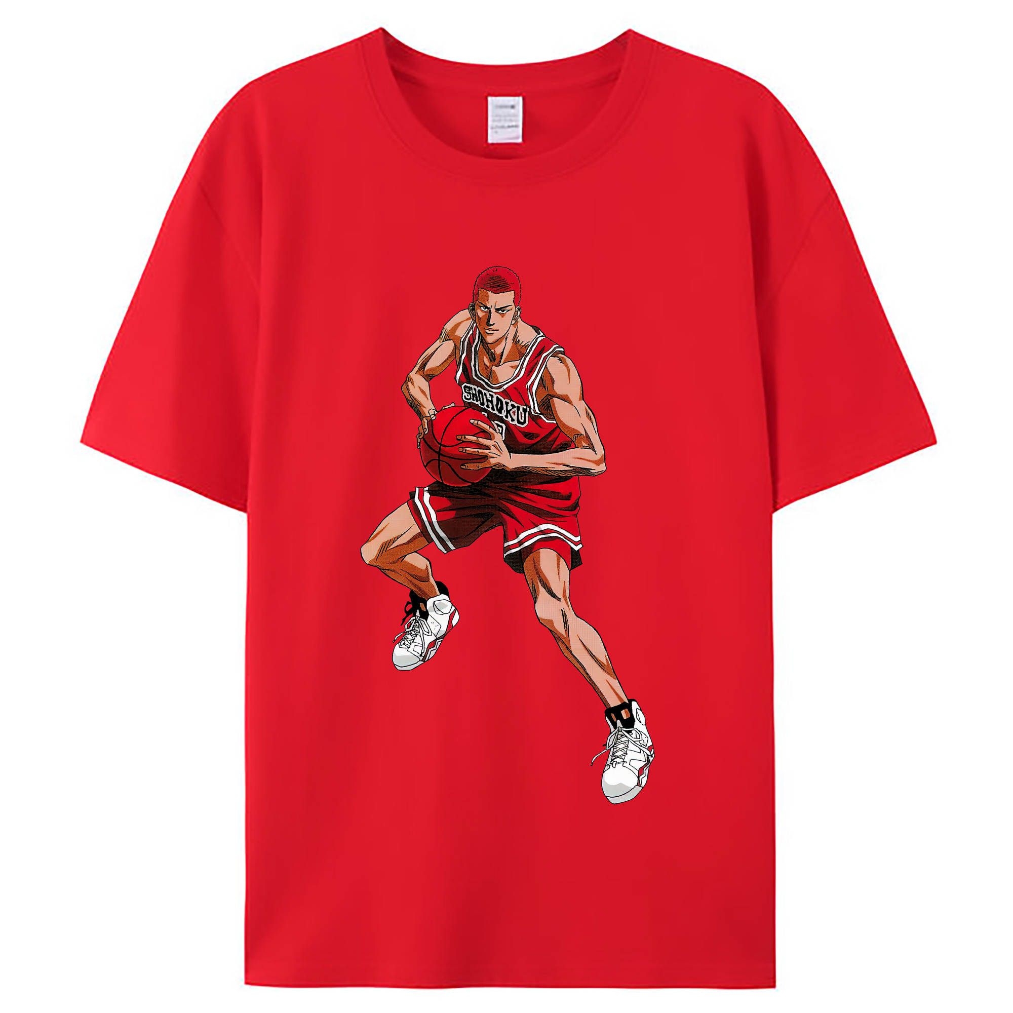 （画像用） SLAM DUNK／スラムダンク レディースカジュアルプリントTシャツ（綿100％）