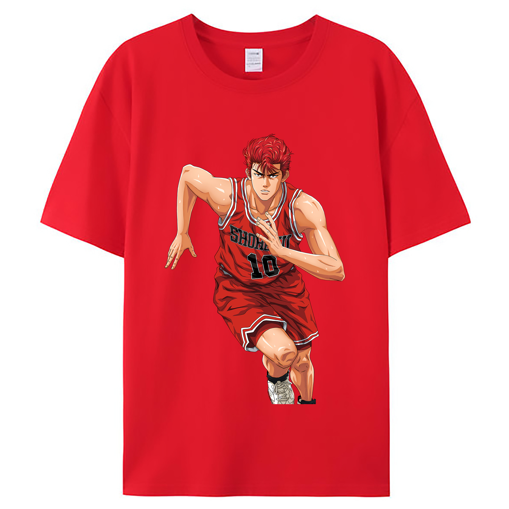 （画像用） SLAM DUNK／スラムダンク レディースカジュアルプリントTシャツ（綿100％）