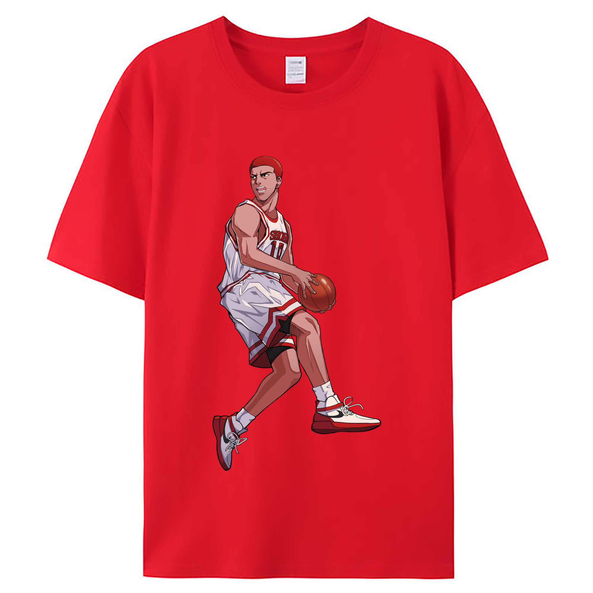 （画像用） SLAM DUNK／スラムダンク レディースカジュアルプリントTシャツ（綿100％）