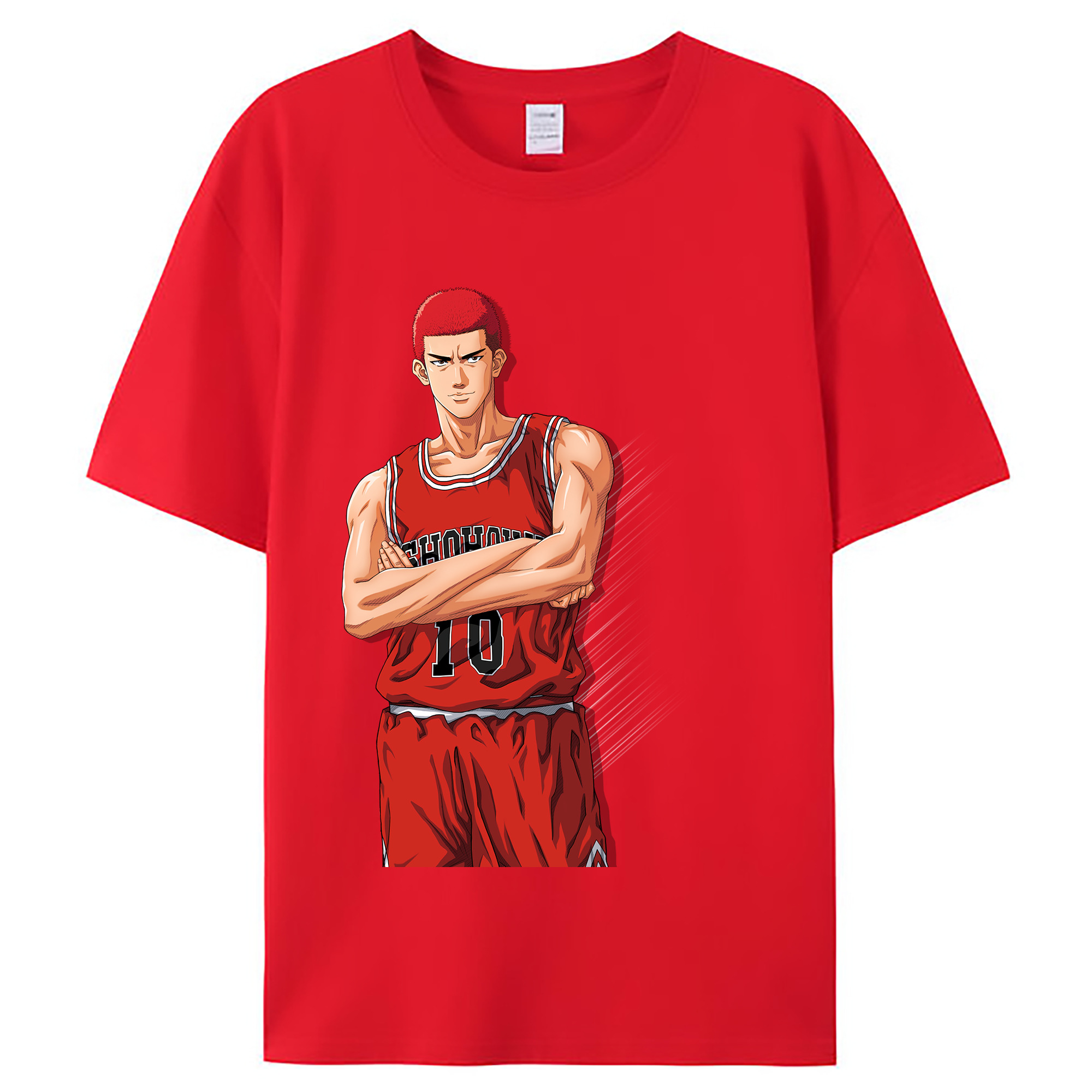 （画像用） SLAM DUNK／スラムダンク レディースカジュアルプリントTシャツ（綿100％）