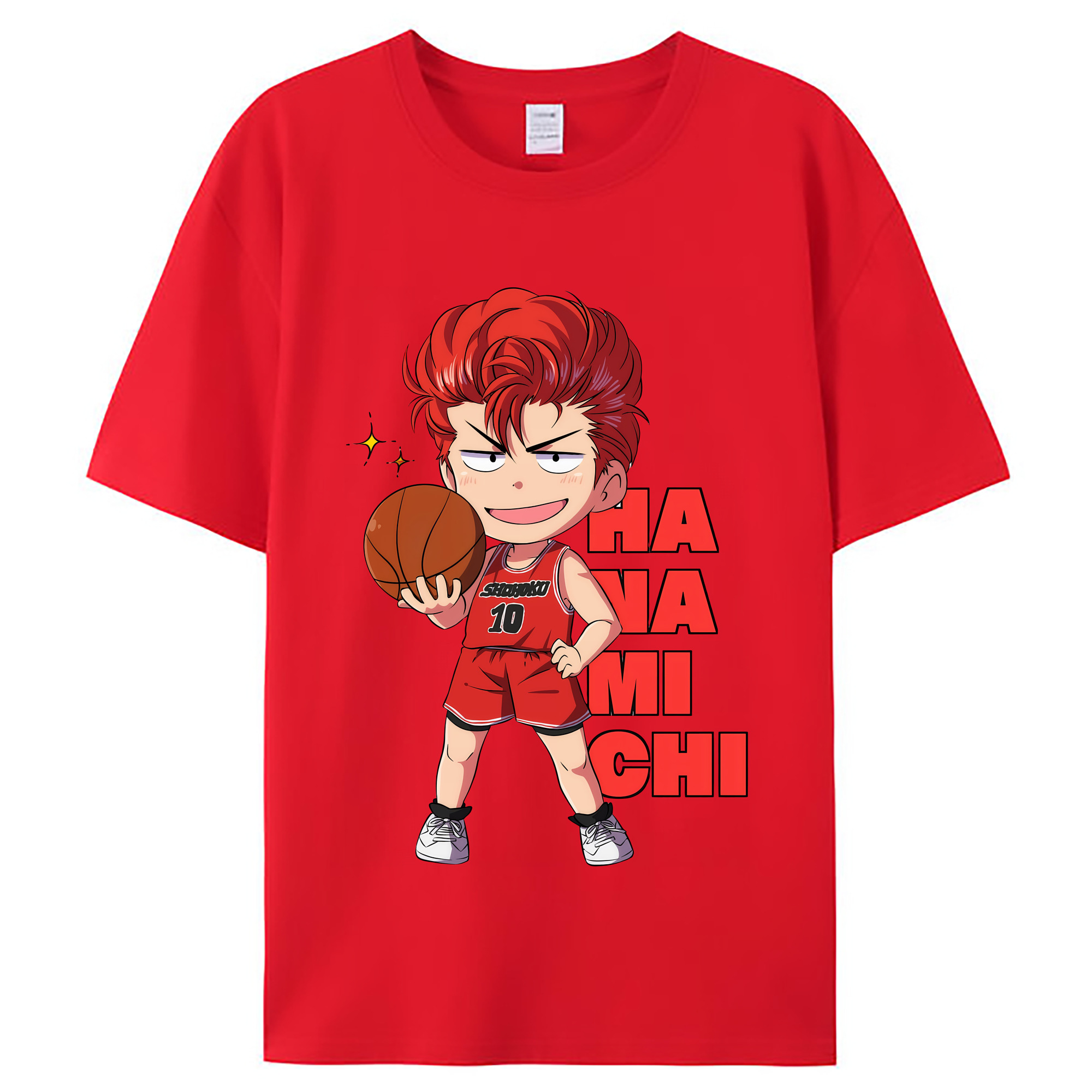 （画像用） SLAM DUNK／スラムダンク レディースカジュアルプリントTシャツ（綿100％）