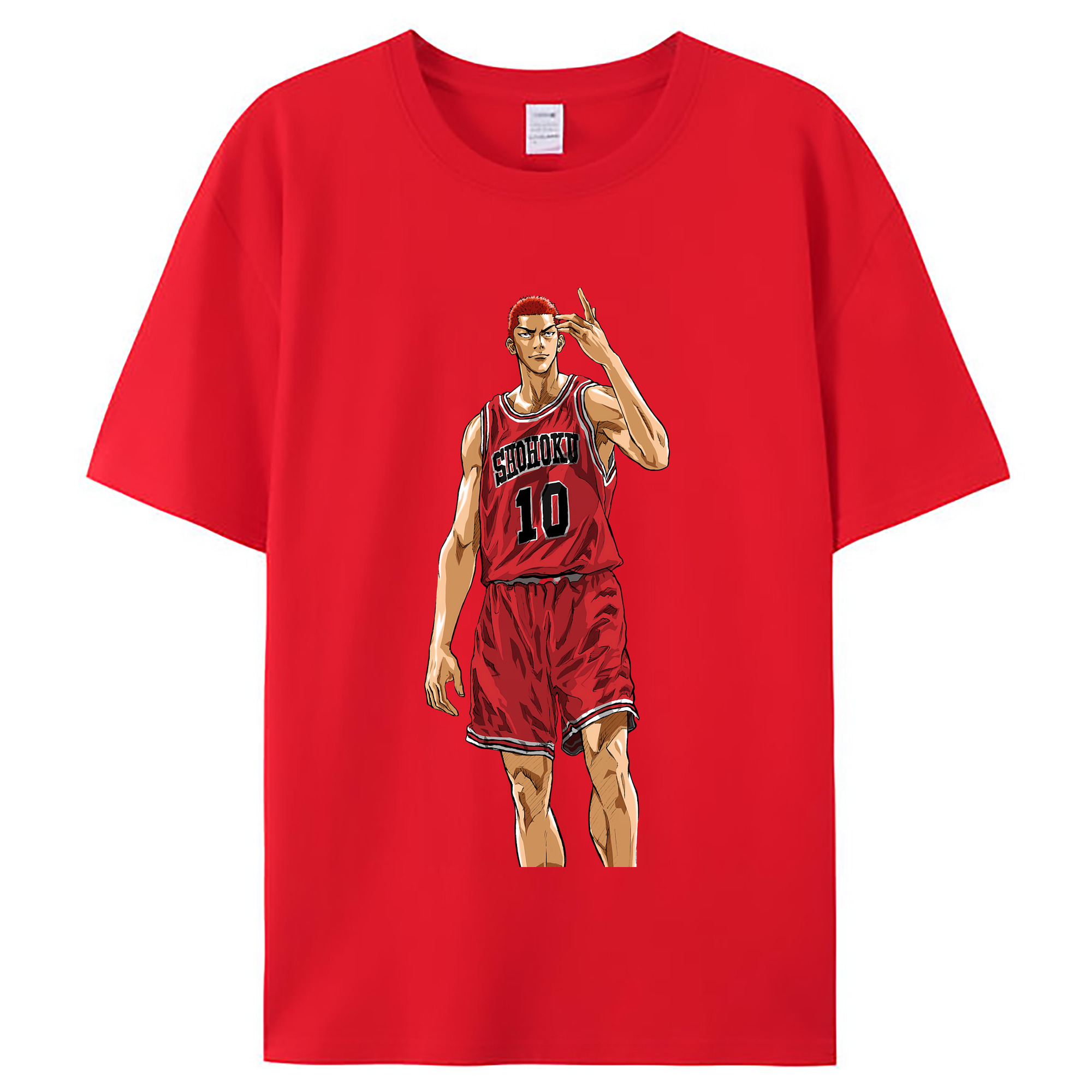 （画像用） SLAM DUNK／スラムダンク レディースカジュアルプリントTシャツ（綿100％）