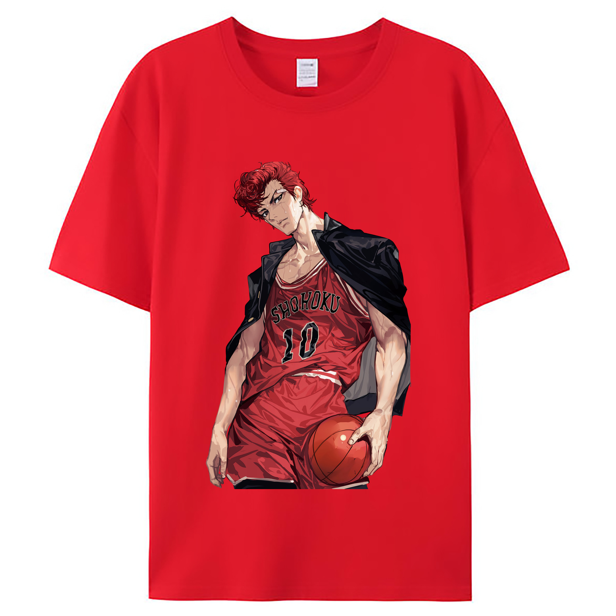 （画像用） SLAM DUNK／スラムダンク レディースカジュアルプリントTシャツ（綿100％）
